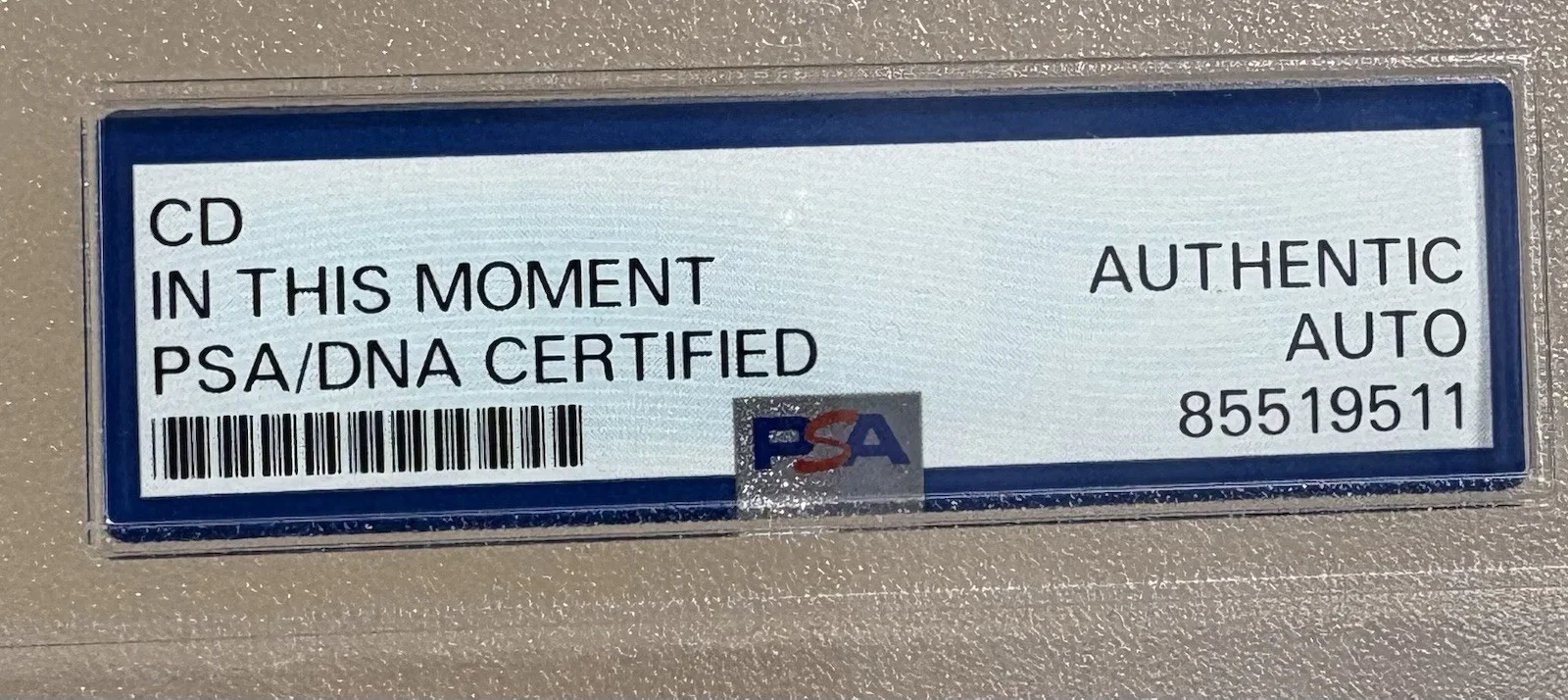IN THIS MOMENT Band SIGNED PSA/DNA Auto Slabbed CD A Star Crossed Wasteland, изображение 3