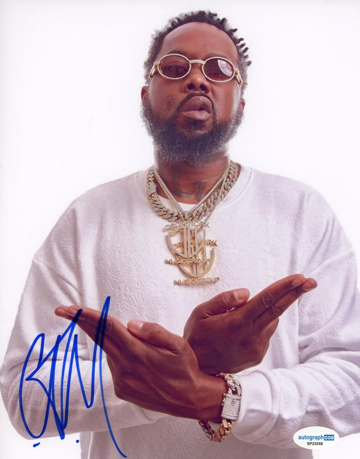Conway the Machine — Conway the Machine "Lulu" Rapper AUTOGRAPH Signed Autographed 8x10 Photo B ACOA