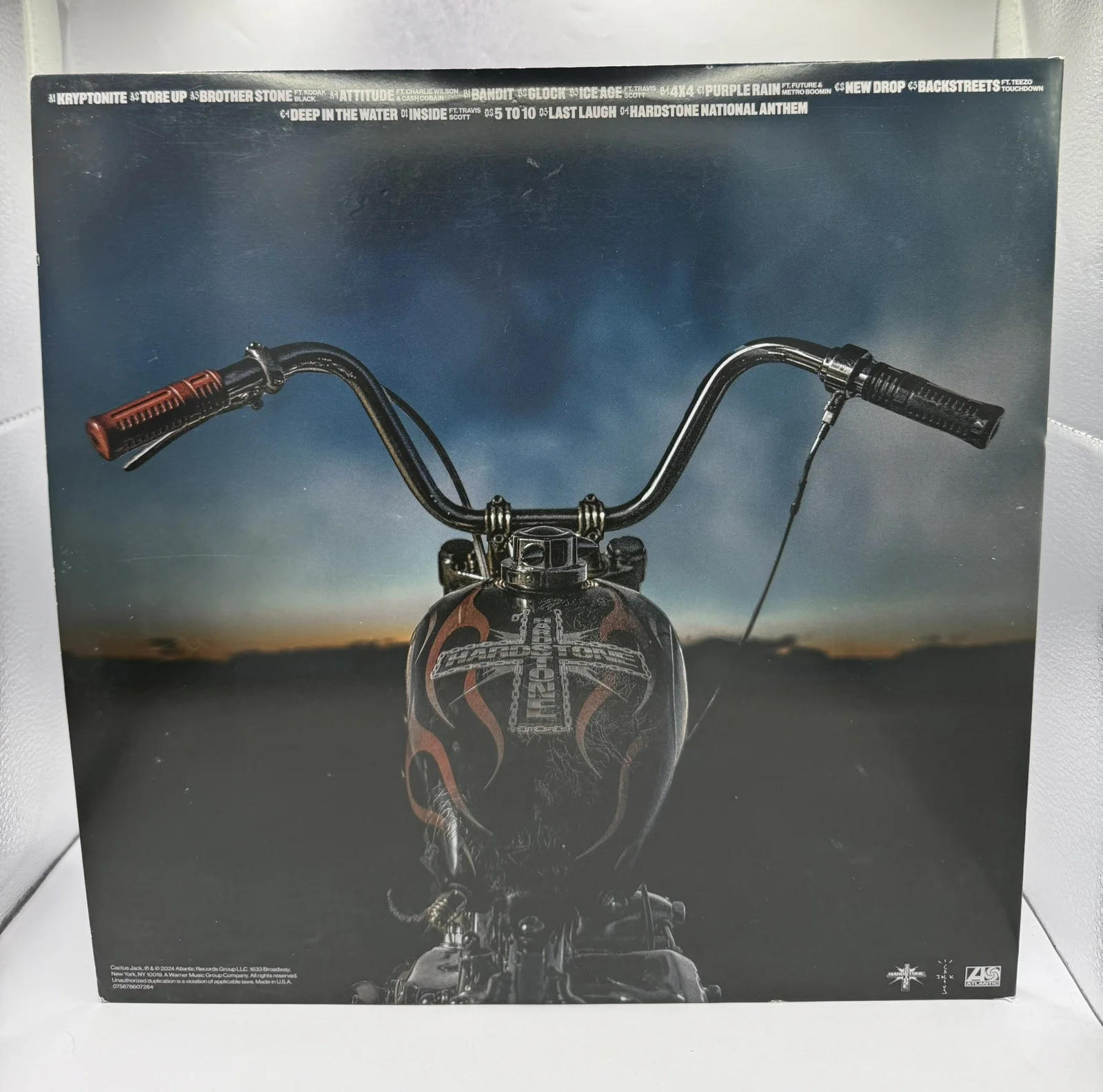 DON TOLIVER SIGNED/ AUTOGRAPHED VINYL "HARDSTONE PSYCHO COA, image 2