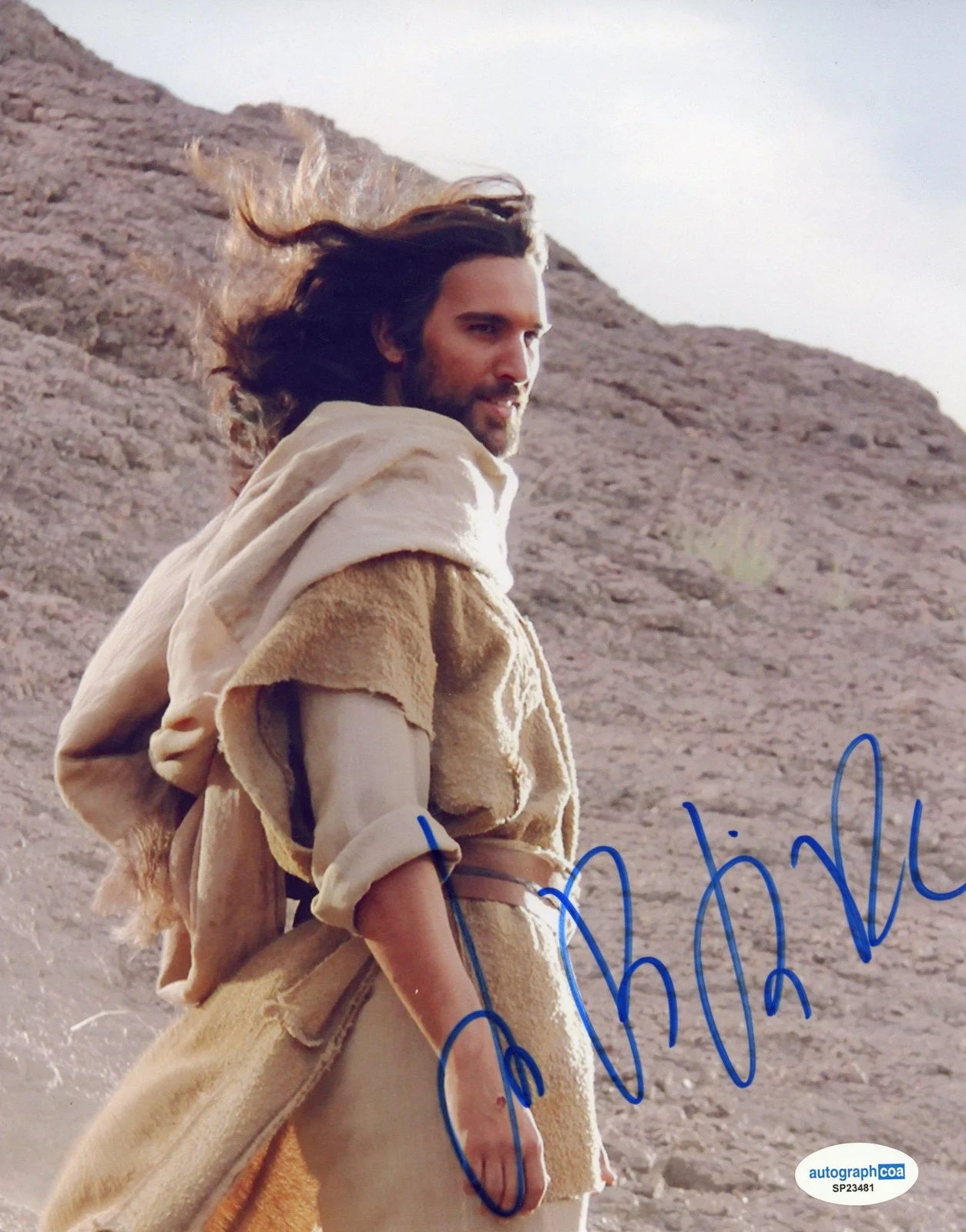 Juan Pablo Di Pace — Juan Pablo Di Pace "A.D. The Bible Continues" SIGNED 'Jesus' 8x10 Photo ACOA