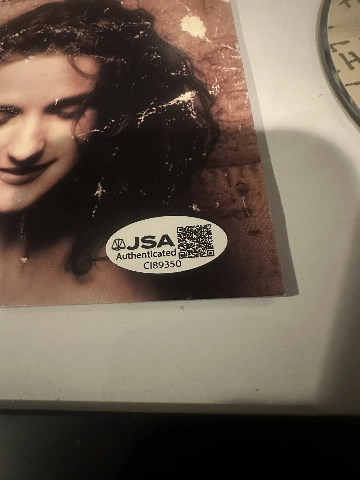 PATTY GRIFFIN SIGNED FRAMED LIVING WITH GHOSTS CD JSA COA AUTOGRAPHED SINGER, image 2