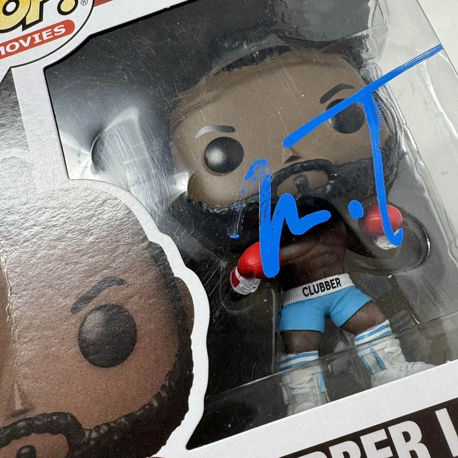 Mr. T — Mr. T Signed Rocky Clubber Lang Funko Pop #1714 Autograph Figure Beckett COA, изображение 5