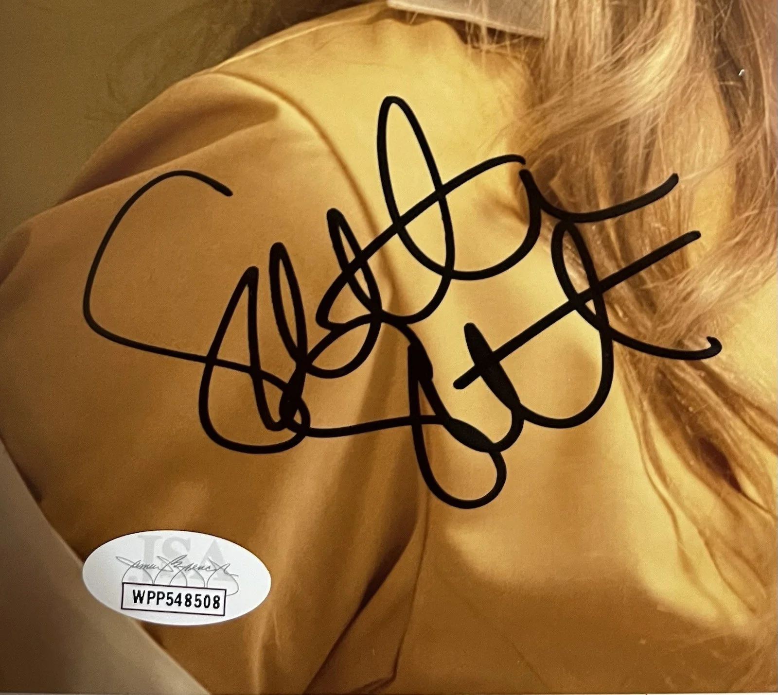 Samantha Smith — Samantha Smith SIGNED SUPERNATURAL 8x10 Photo As Mary Winchester aka Eve. JSA, изображение 4