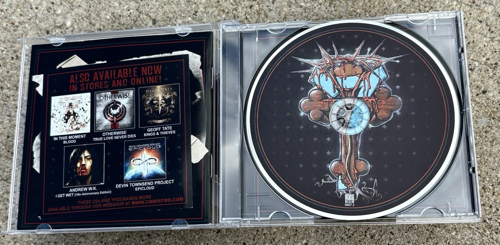 BUCKCHERRY SIGNED CD JSA COA Confessions, image 3