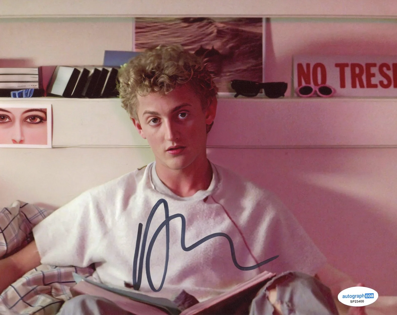 Alex Winter — Alex Winter "Bill & Ted's Excellent Adventure" AUTOGRAPH Signed 8x10 Photo G