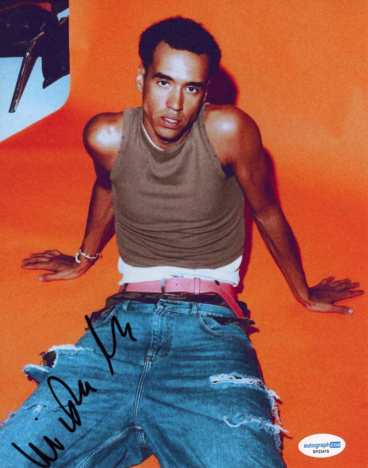 WizTheMc — WizTheMc "For A Minute" Singer AUTOGRAPH Signed 'Wiz the Mc' 8x10 Photo F ACOA