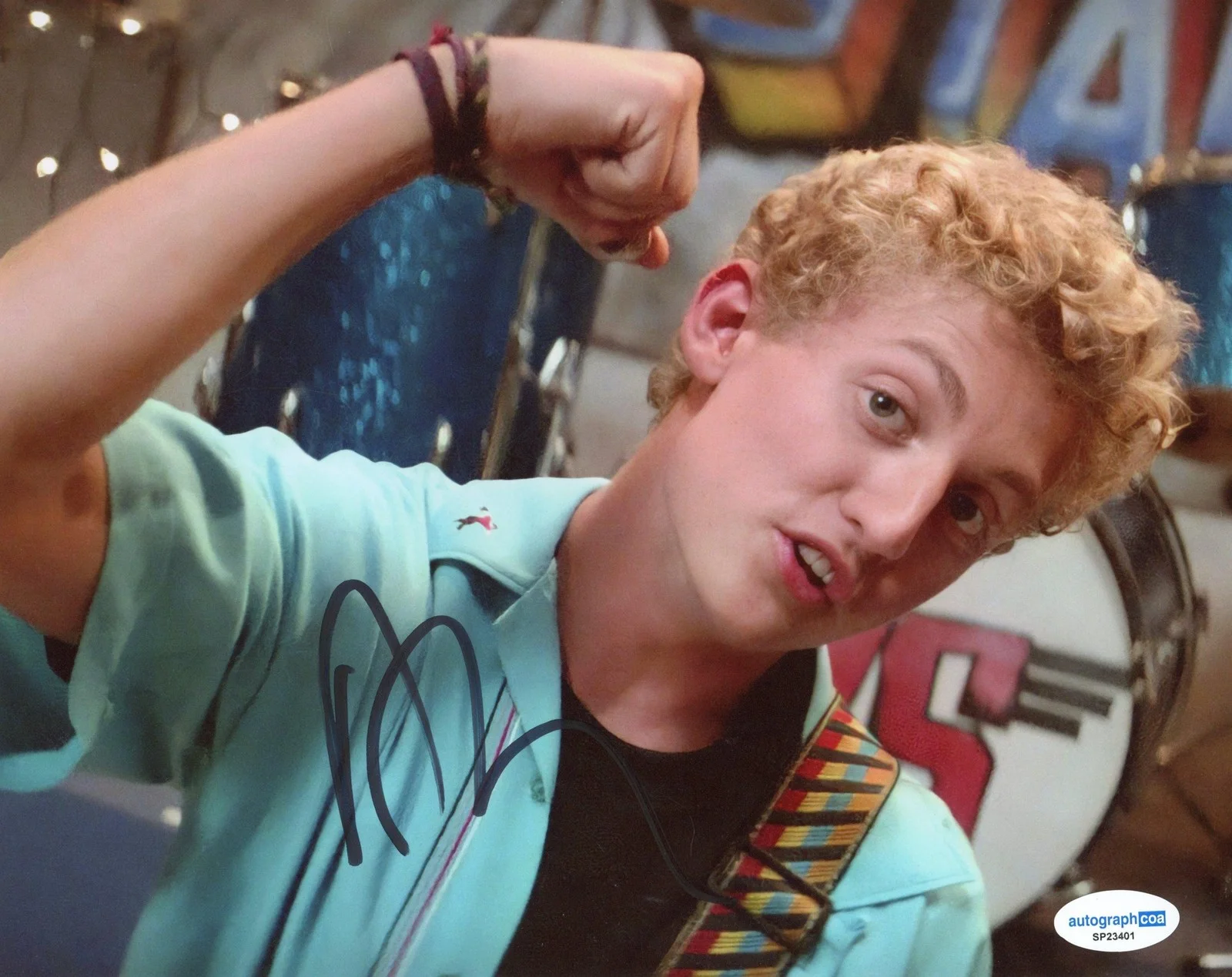 Alex Winter — Alex Winter "Bill & Ted's Excellent Adventure" AUTOGRAPH Signed 8x10 Photo F