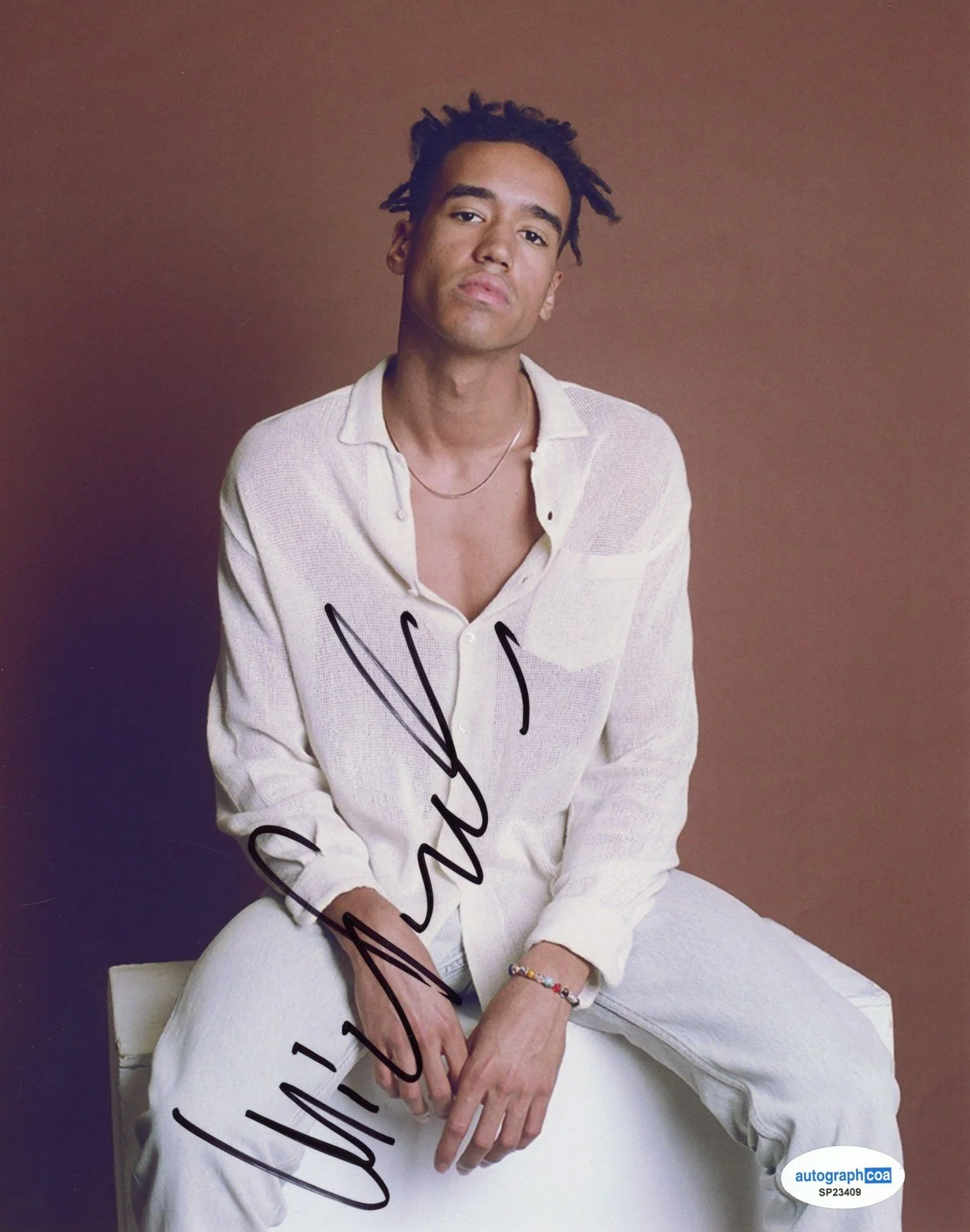 WizTheMc — WizTheMc "For A Minute" Singer AUTOGRAPH Signed 'Wiz the Mc' 8x10 Photo G ACOA