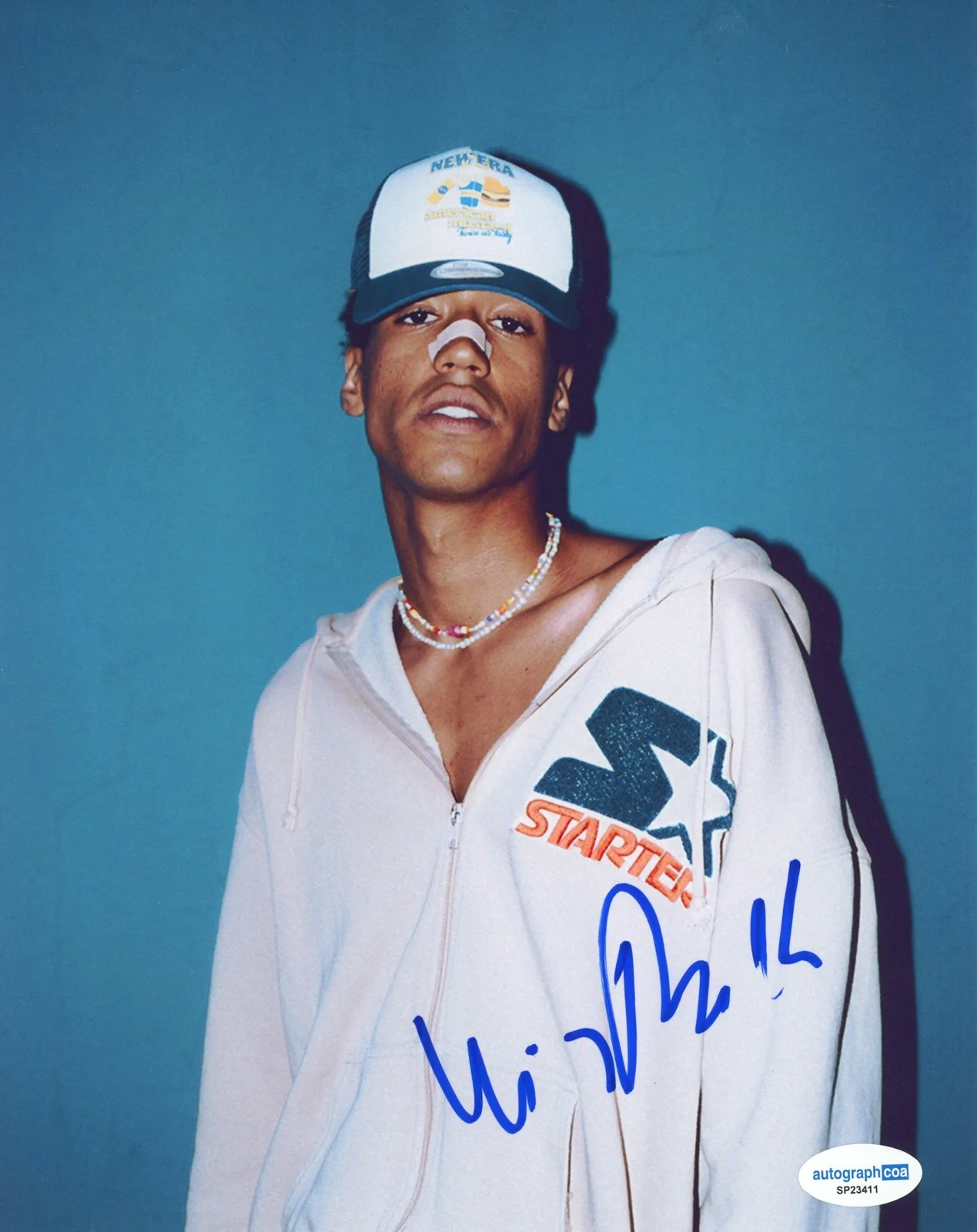 WizTheMc — WizTheMc "For A Minute" Singer AUTOGRAPH Signed 'Wiz the Mc' 8x10 Photo B ACOA