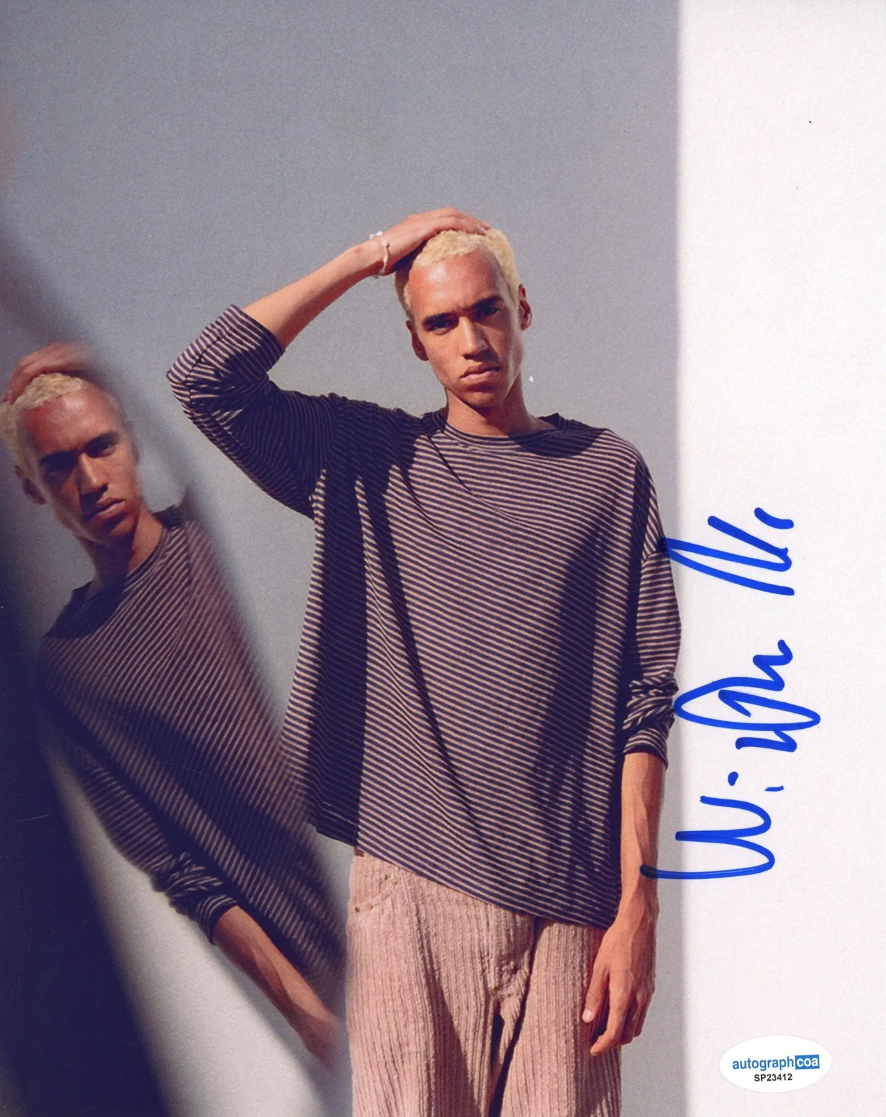 WizTheMc — WizTheMc "For A Minute" Singer AUTOGRAPH Signed 'Wiz the Mc' 8x10 Photo C ACOA