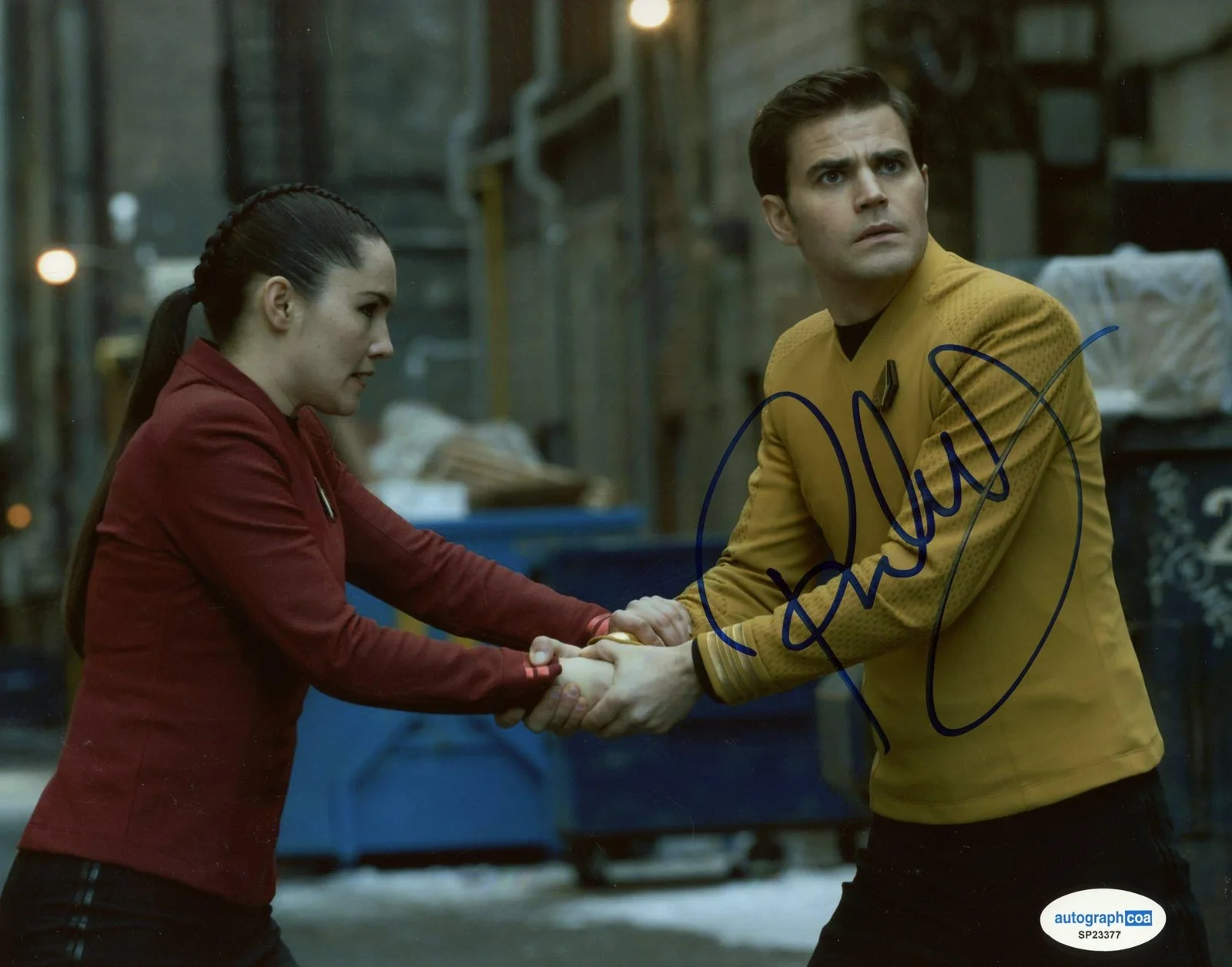 Paul Wesley — Paul Wesley "Star Trek: Strange New Worlds" AUTOGRAPH Signed 8x10 Photo D ACOA