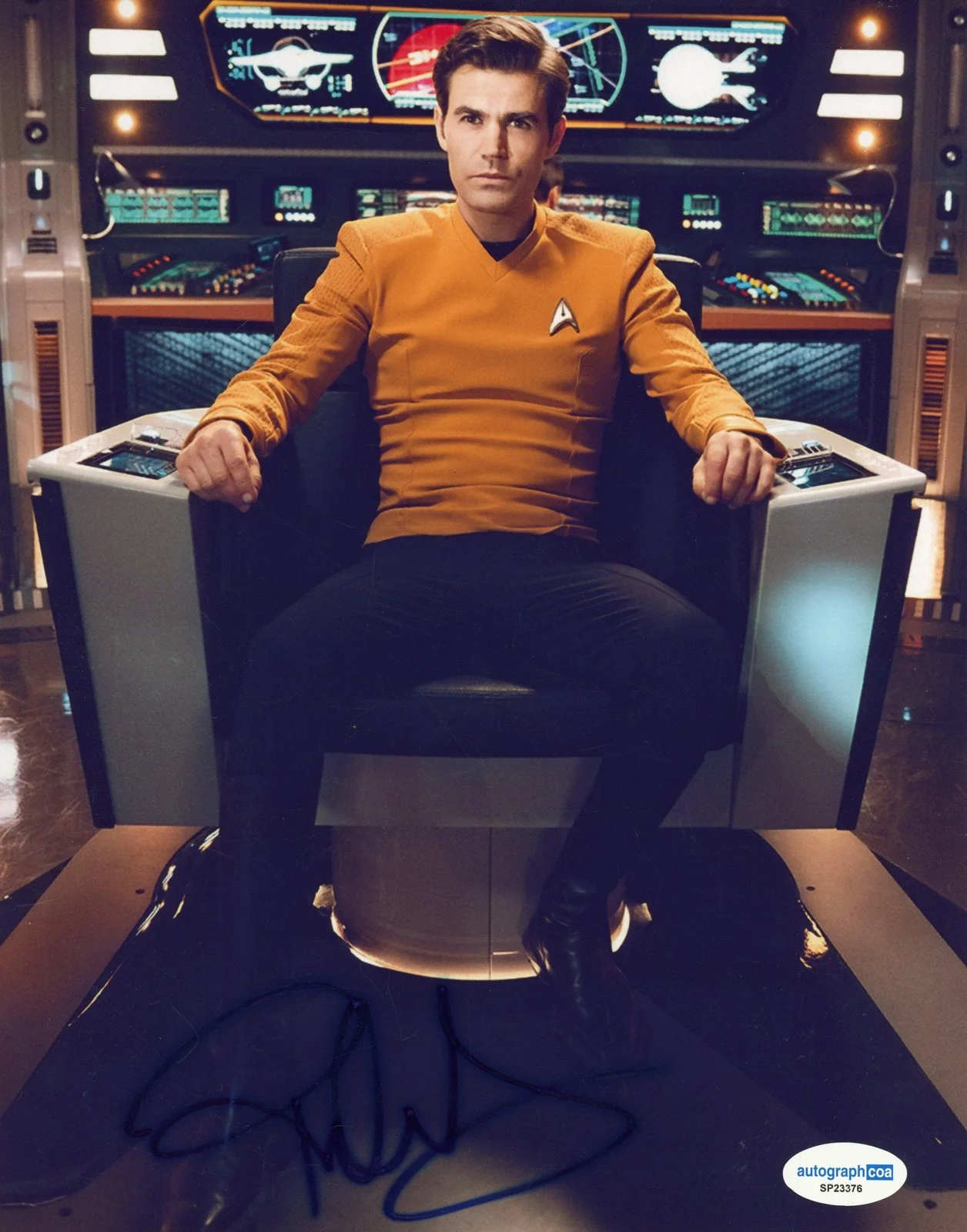 Paul Wesley — Paul Wesley "Star Trek: Strange New Worlds" AUTOGRAPH Signed 8x10 Photo C ACOA