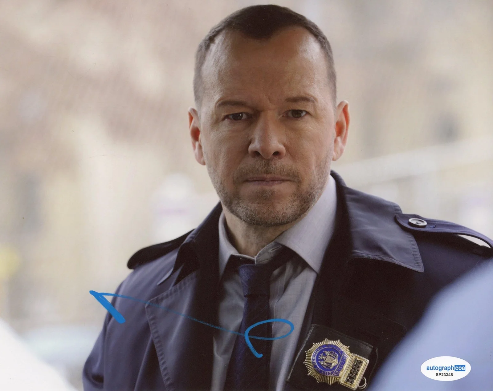 Donnie Wahlberg — Donnie Wahlberg "Blue Bloods" AUTOGRAPH Signed 'Danny Reagan' 8x10 Photo E ACOA