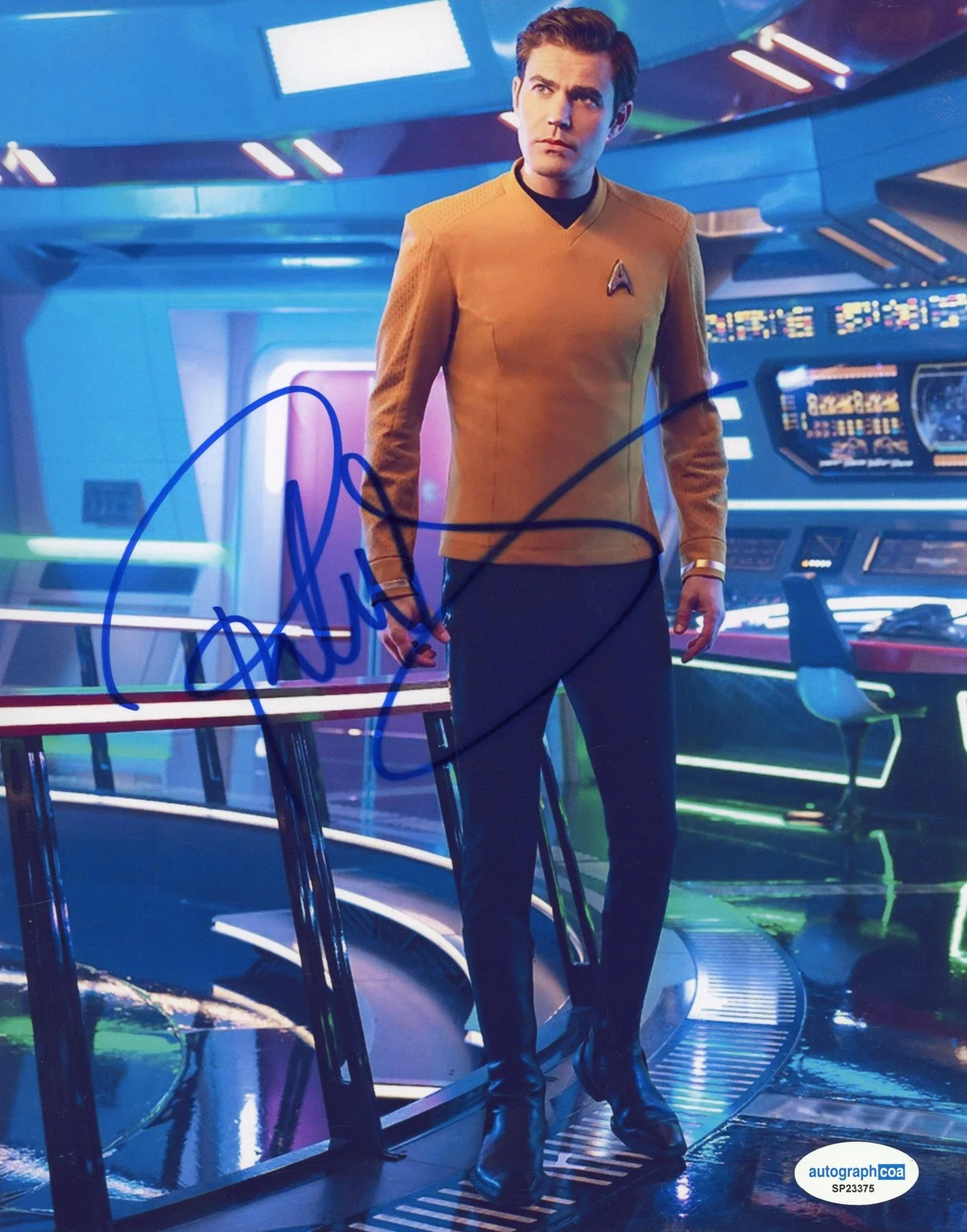 Paul Wesley — Paul Wesley "Star Trek: Strange New Worlds" AUTOGRAPH Signed 8x10 Photo B ACOA