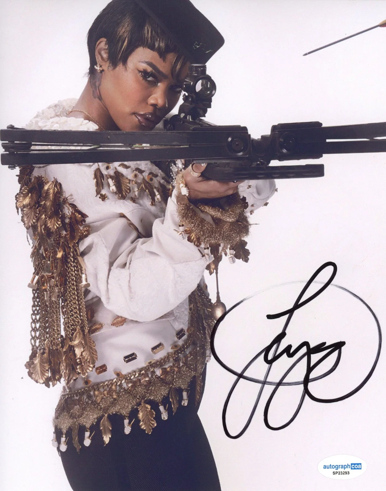 Teyana Taylor — Teyana Taylor "One Battle After Another" AUTOGRAPH Signed 8x10 Photo ACOA