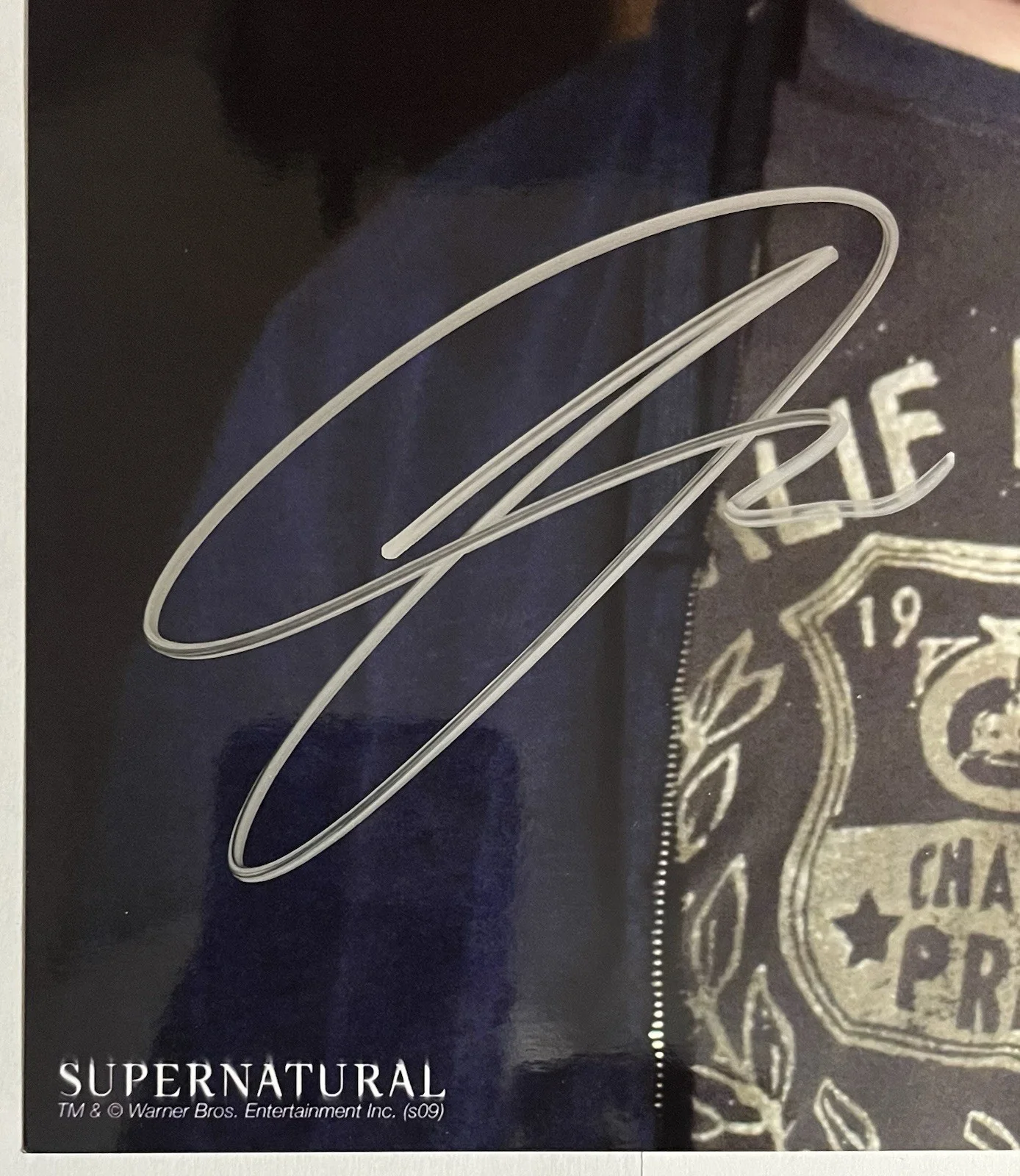 Jake Abel — Jake Abel SIGNED SUPERNATURAL 8x10 PHOTO As Adam Milligan, 3rd Winchester SWAU, изображение 3