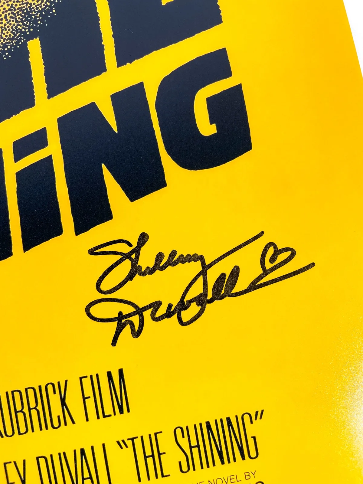 Shelley Duvall — Shelley Duvall Signed Autographed THE SHINING 12x18 Photo Poster PROOF JSA, image 2