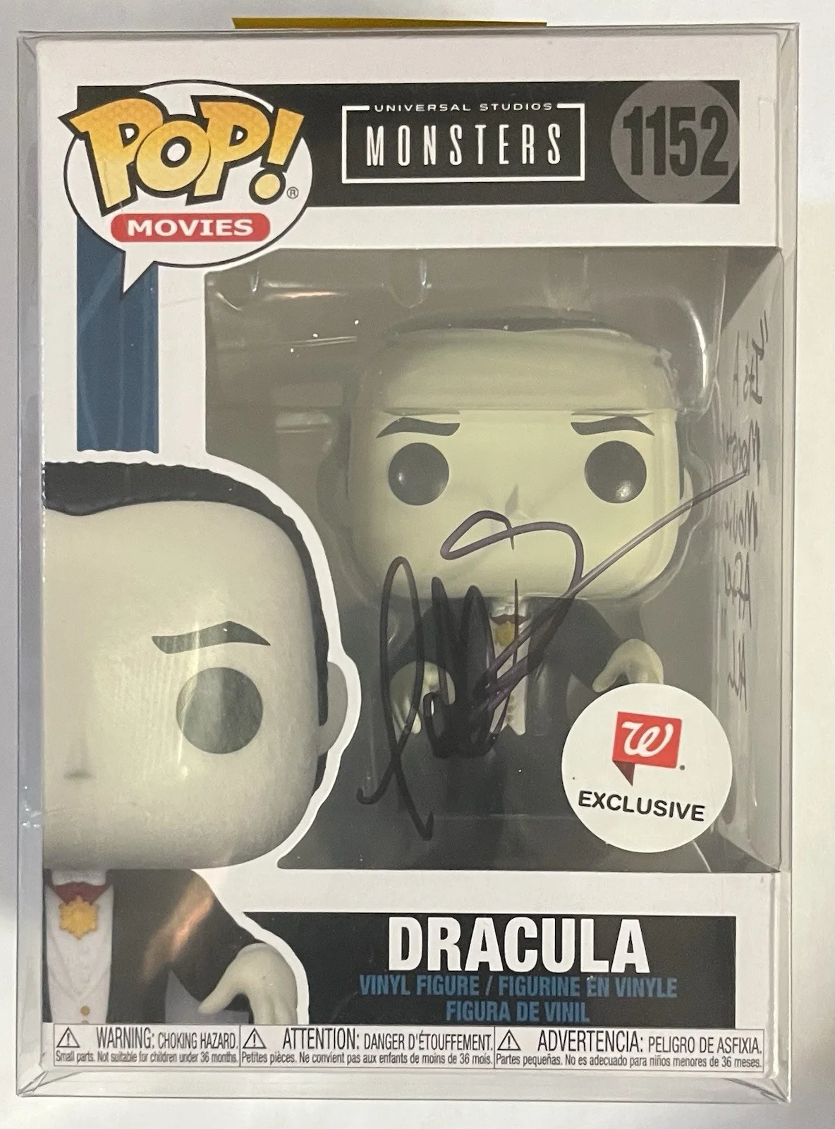 Todd Stashwick — Todd Stashwick SIGNED & QUOTED Dracula Funko Pop from Supernatural episode. JSA