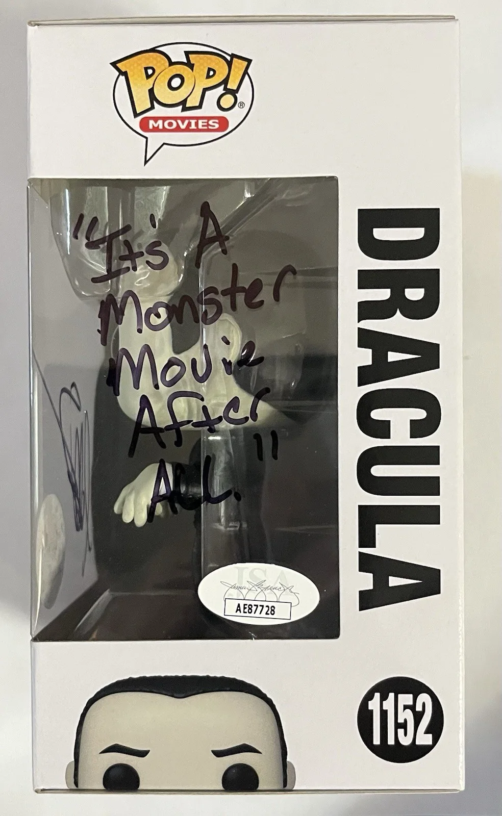 Todd Stashwick — Todd Stashwick SIGNED & QUOTED Dracula Funko Pop from Supernatural episode. JSA, изображение 4