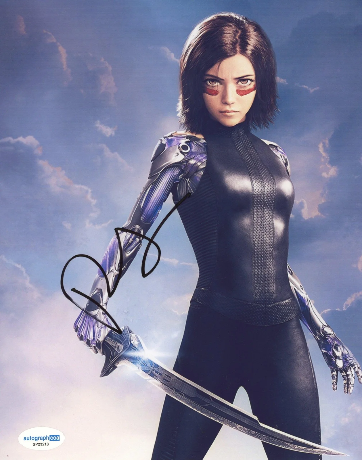 Rosa Salazar — Rosa Salazar "Alita: Battle Angel" AUTOGRAPH Signed 8x10 Photo B ACOA