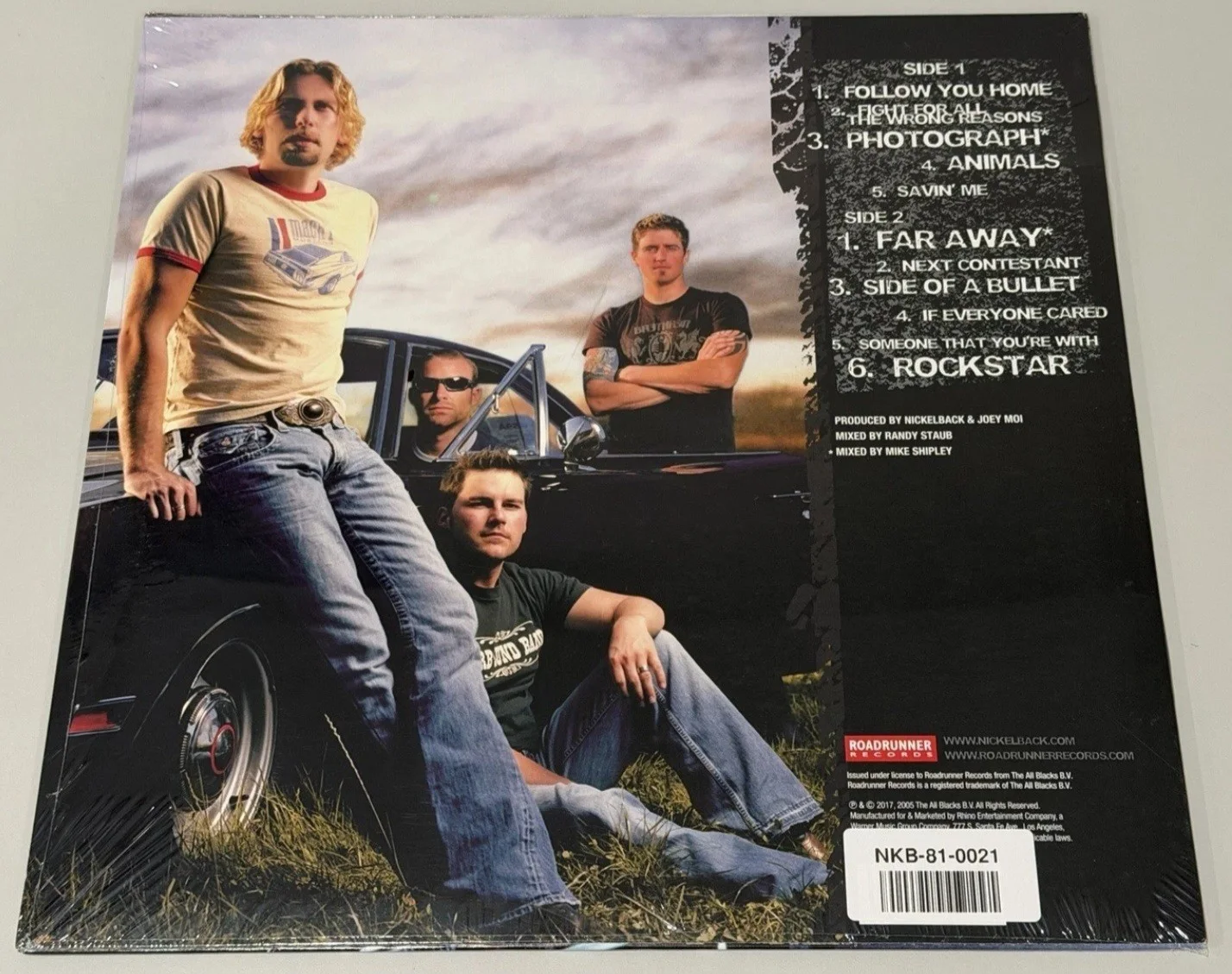🎸 Nickelback – All The Right Reasons Vinyl – SIGNED COVER by Entire Band! 🔥, изображение 2