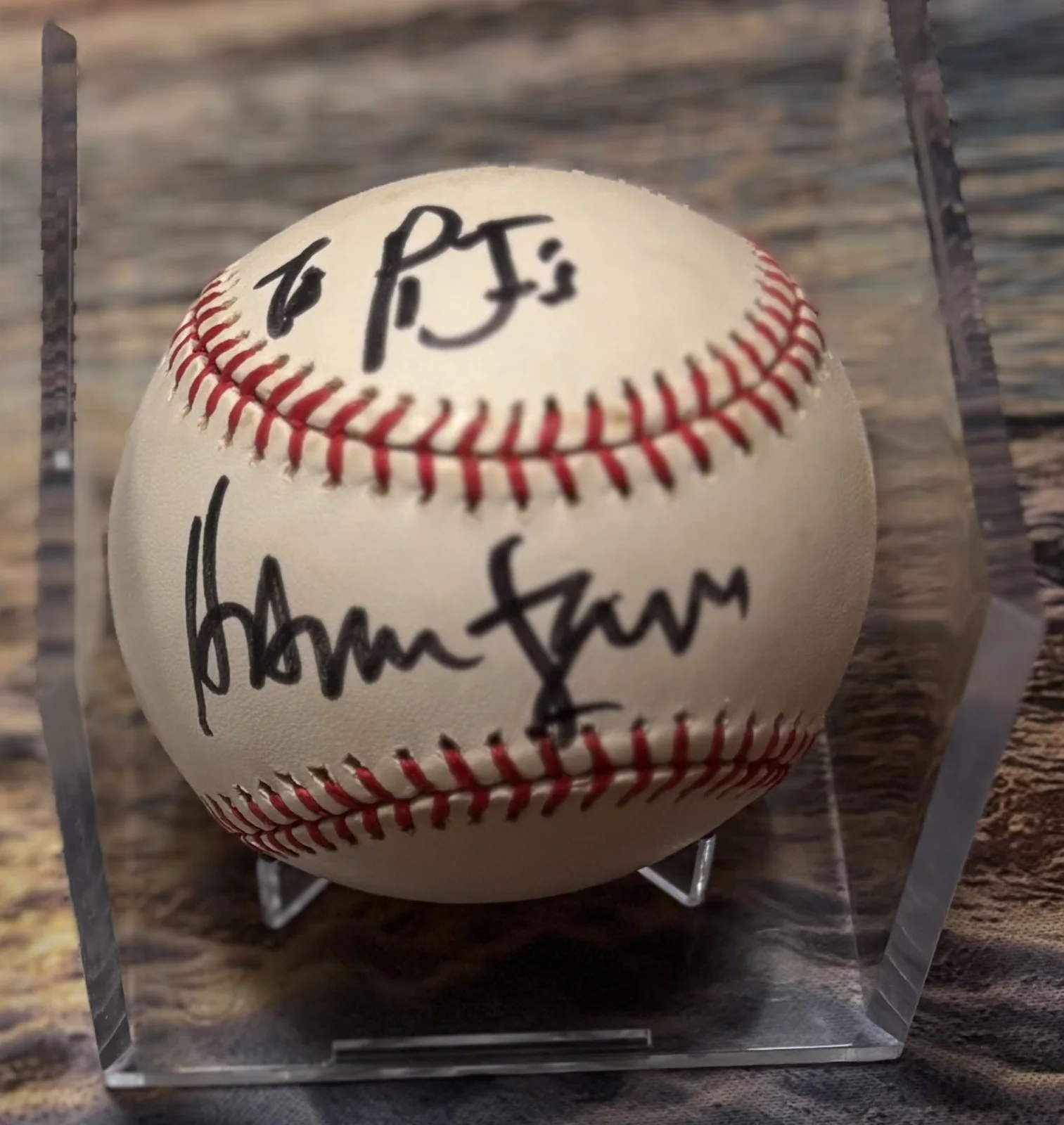 Harrison Ford — 🔥 Harrison Ford Signed ONL Baseball Auto Movie Actor Star Wars Han Solo JSA 🔥, image 5