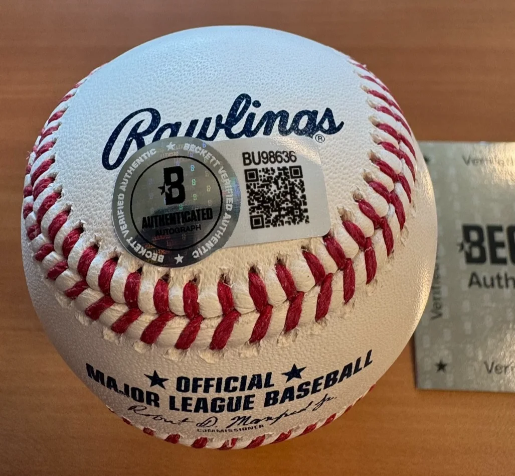 Damson Idris — Damson Idris F1 Signed Autographed ROMLB Baseball Beckett COA Formula 1 Movie JP, изображение 2