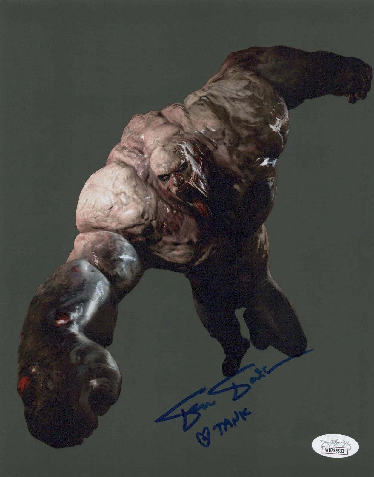 Fred Tatasciore — Fred Tatasciore Signed 8x10 Left 4 Dead 2 "Tank" Autograph Photo JSA COA