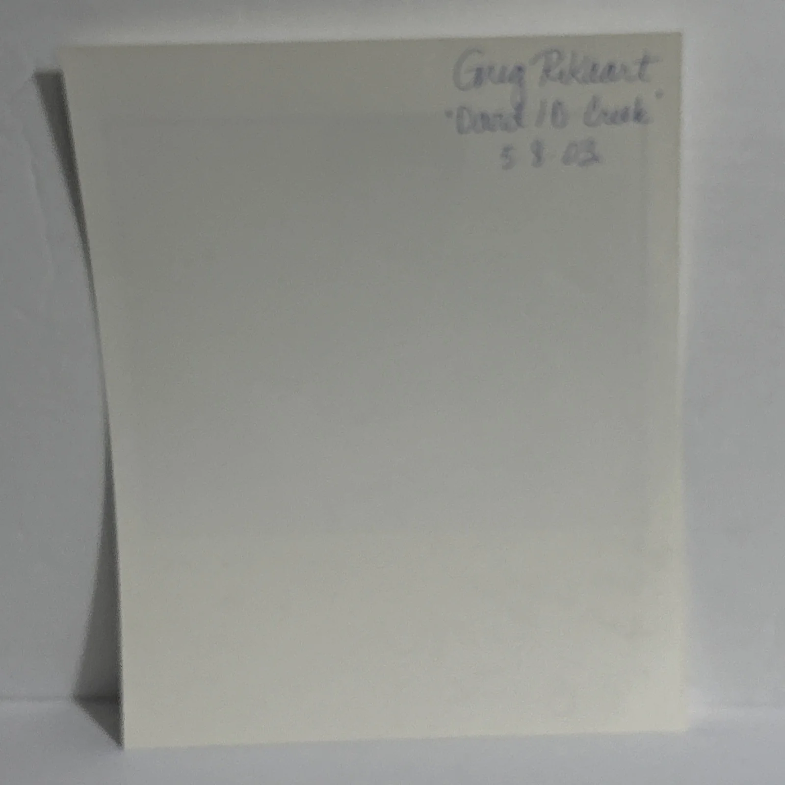 Greg Rikaart — 2003 Greg Rikaart KEVIN HAND SIGNED AUTOGRAPH Young & the Restless Soap Opera, изображение 2
