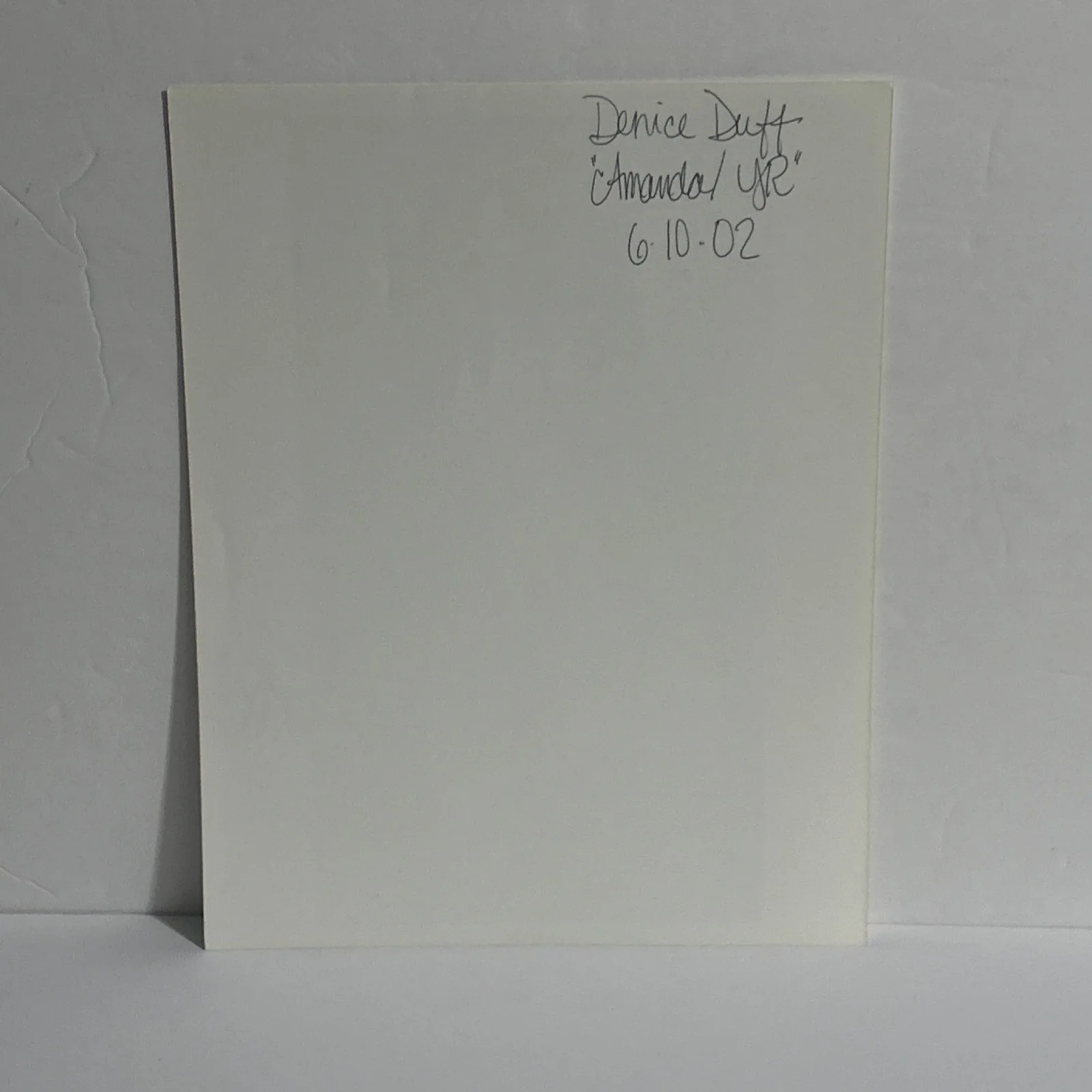 Denice Duff — Denice Duff HAND SIGNED AUTOGRAPH Young & the Restless Soap Opera Subspecies, image 2