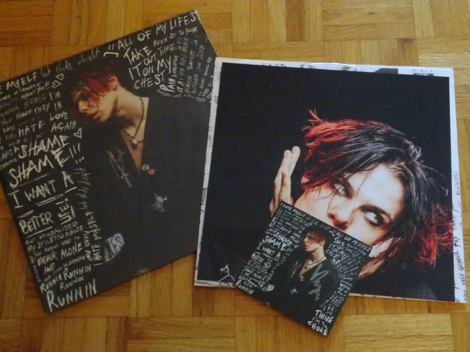 YUNGBLUD Self Titled Vinyl LP Signed insert Autographed sealed variant cover, image 3