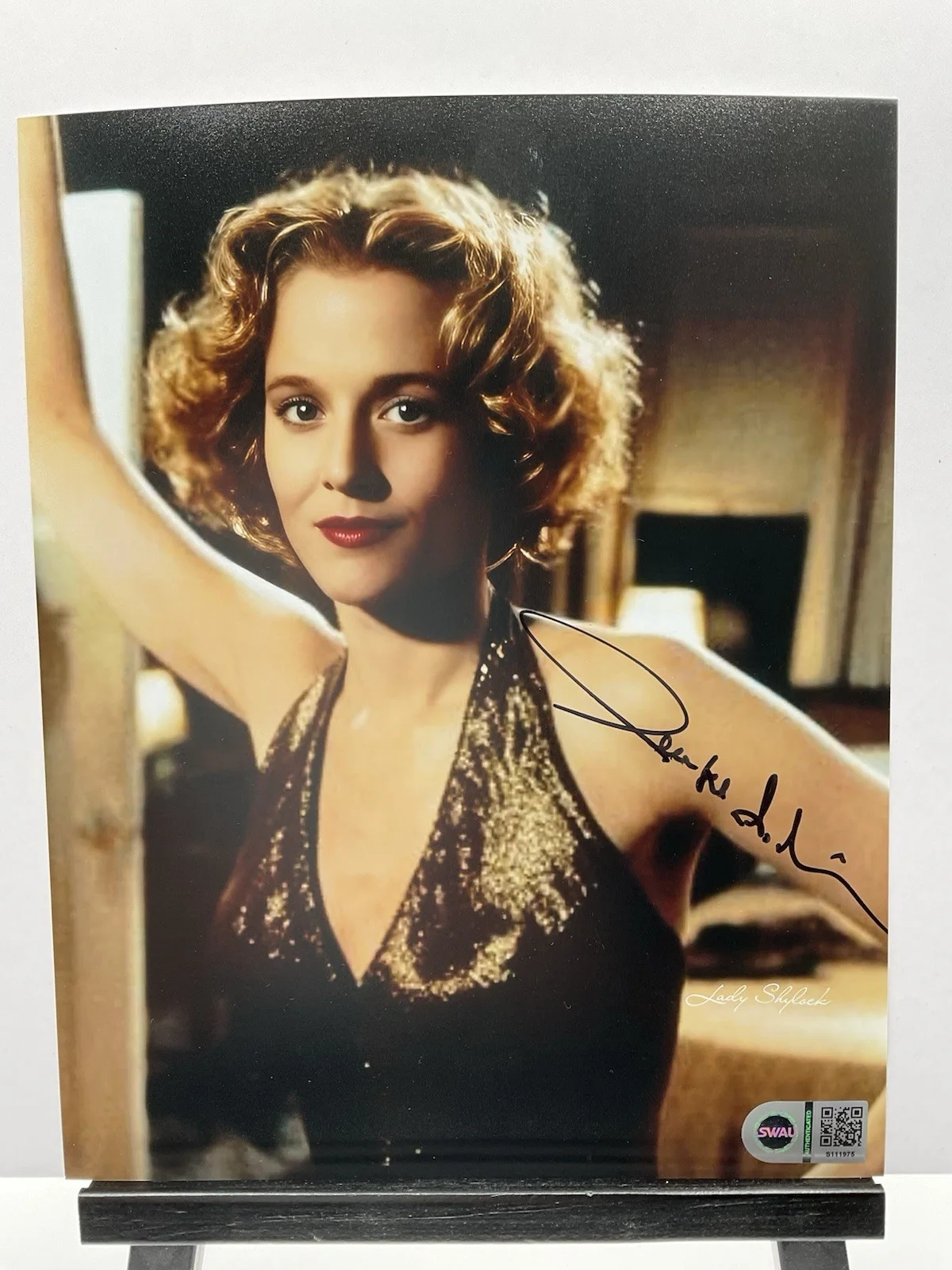 Penelope Ann Miller — Penelope Ann Miller signed photo Carlitos Way signed 8x10 SWAU Penelope signed