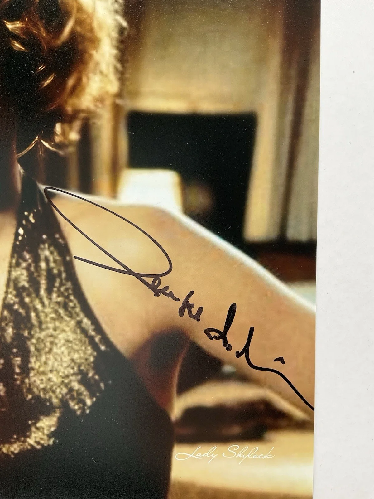 Penelope Ann Miller — Penelope Ann Miller signed photo Carlitos Way signed 8x10 SWAU Penelope signed, image 2