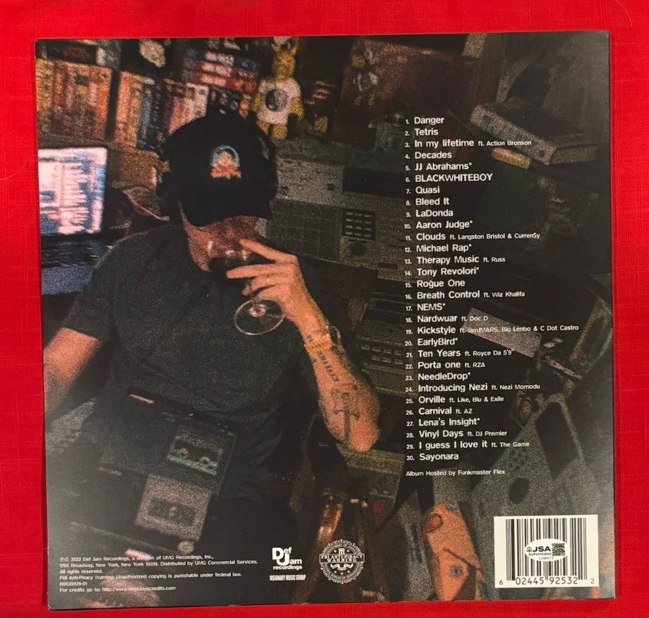 Logic VINYL DAYS Vinyl Album Hip Hop Music Autographed Signed JSA, изображение 2