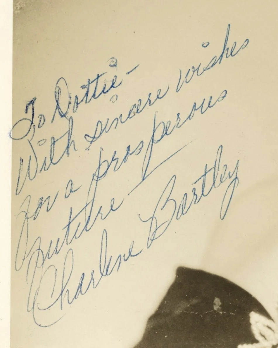 Vintage Charlene Bartley Signed Photo, image 2