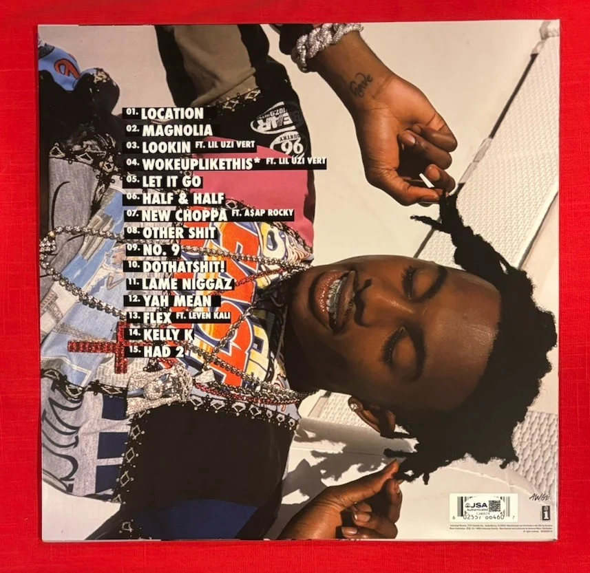 Playboi Carti Self Titled Vinyl Album Hip Hop Music Autographed Signed JSA, изображение 2