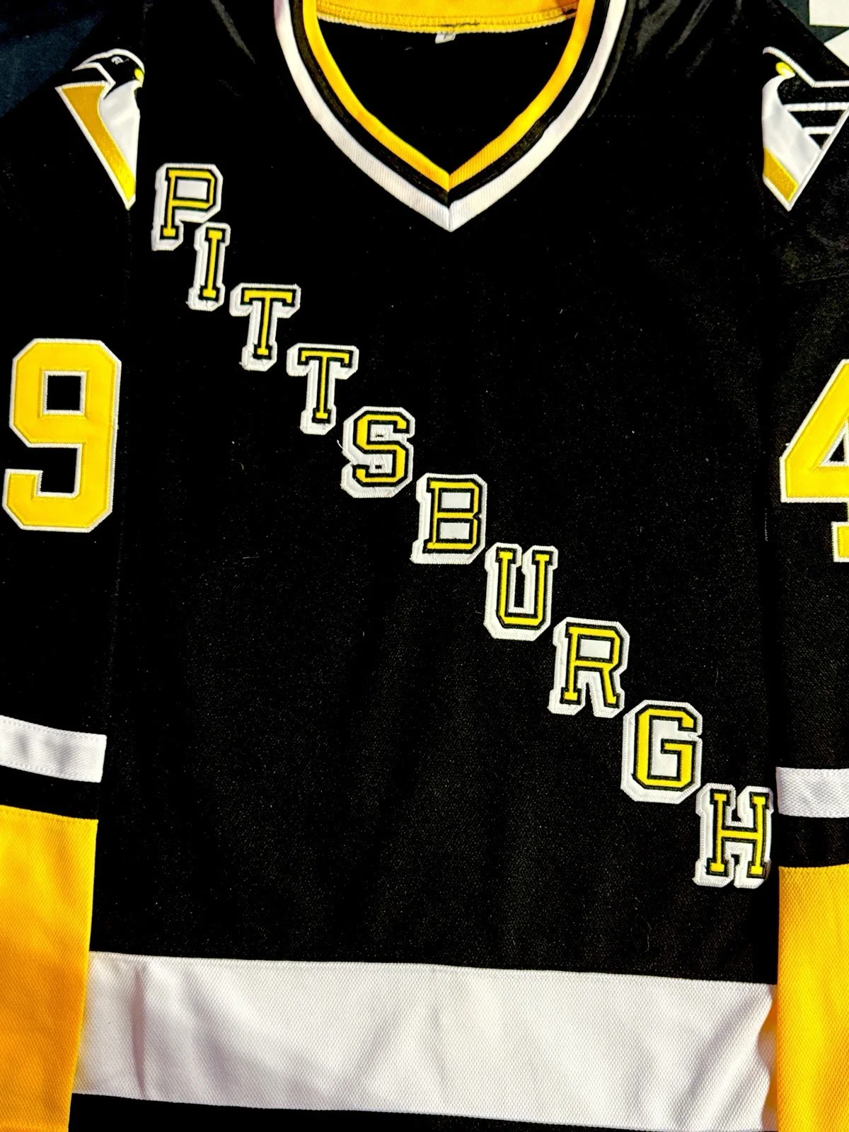 SNOOP DOGG Signed CCM Jersey Pittsburgh Penguins “Gin And juice” 94 Beckett COA, image 3