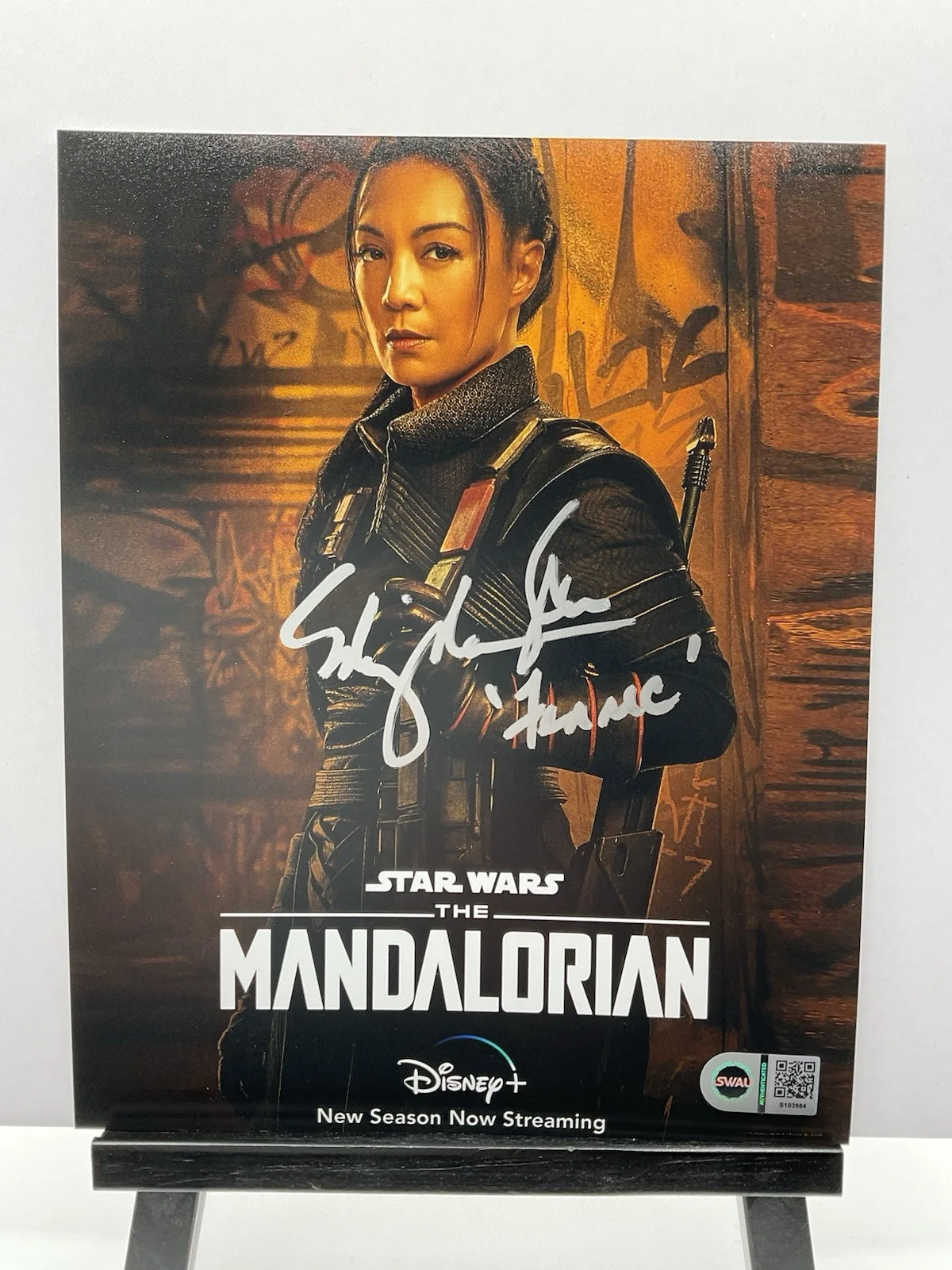 Ming-Na Wen — Ming-Na Wen signed 8x10 Mandalorian signed 8x10 Star Wars signed 8x10 SWAU photo