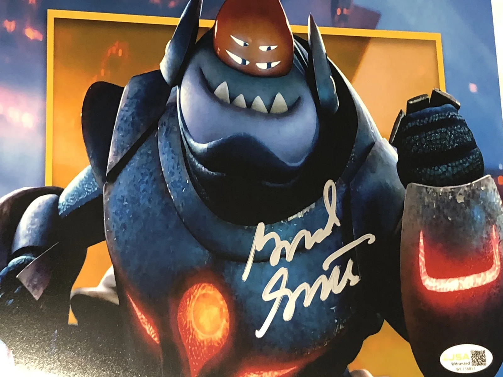 Brad Garrett — BRAD GARRETT SIGNED 8X10 PHOTO 2025 PIXAR MOVIE ELIO LORD GRIGON VOICE JSA, изображение 2
