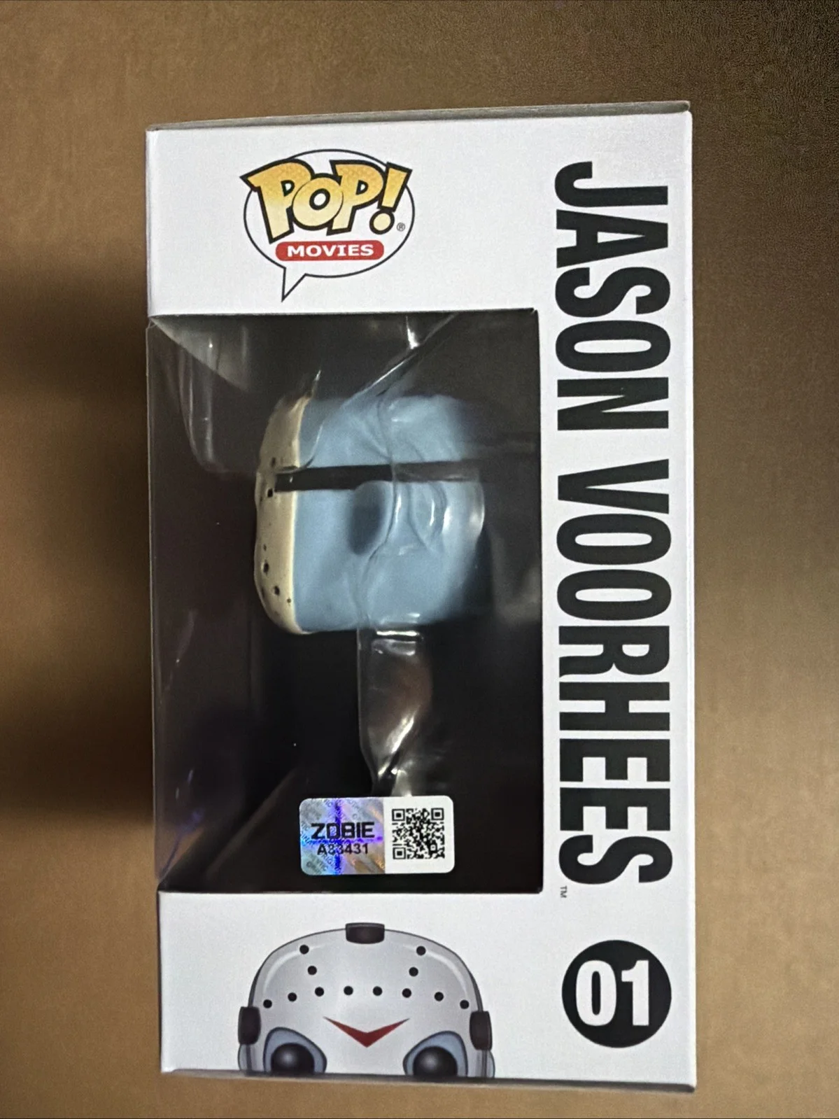 Tom Savini — Tom Savini Signed/Autographed Jason Funko Pop! Friday The 13th. Zobie COA, image 2