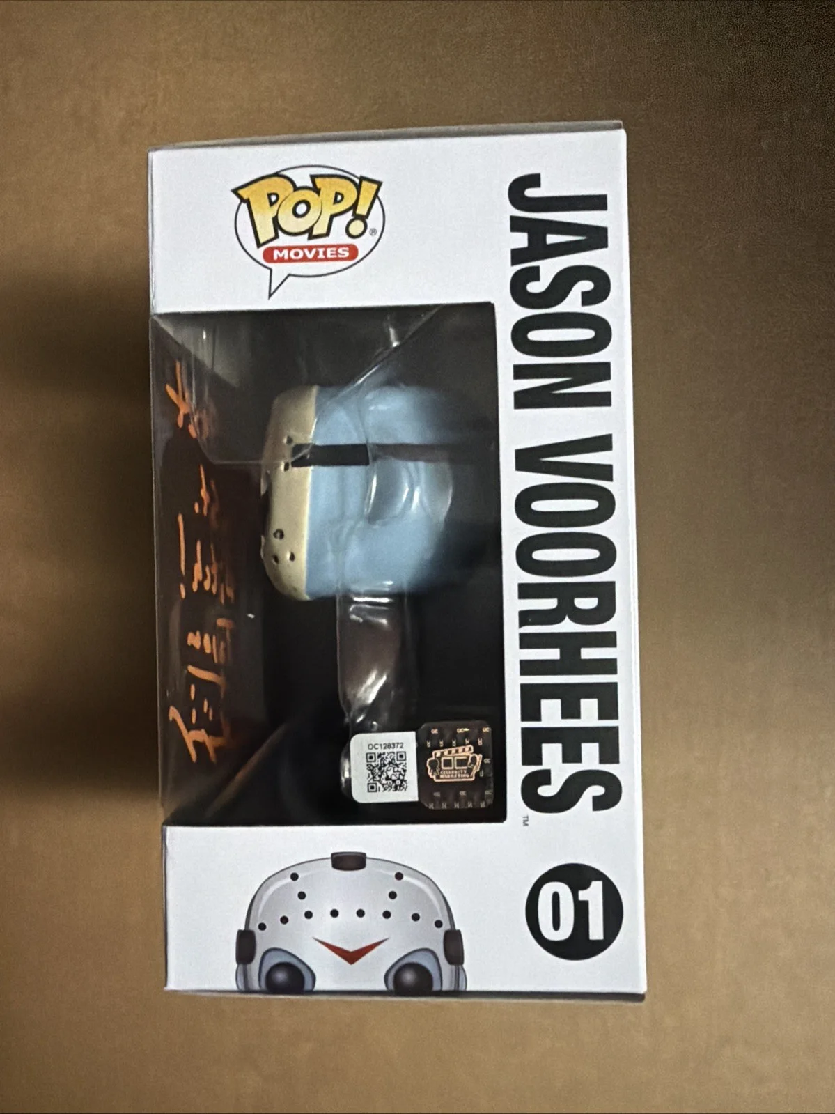 Ken Kirzinger — Ken Kirzinger Signed/Autographed Jason Funko Pop! Friday The 13th. OCCM COA, image 2