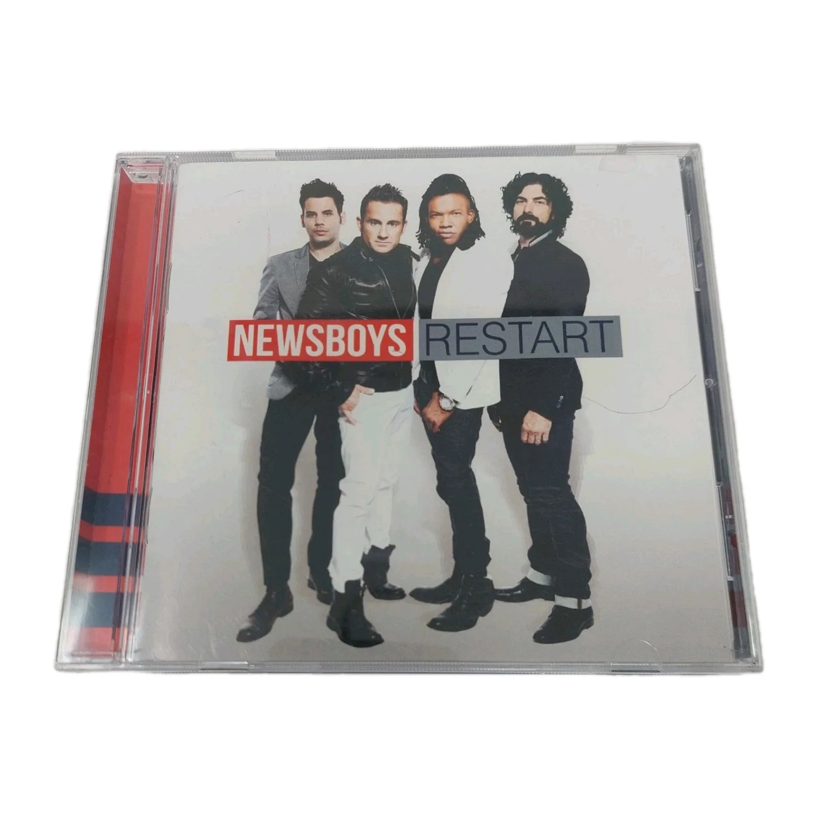 Newsboys Restart CD Signed Autographed: Full Band With Michael Tait, изображение 2