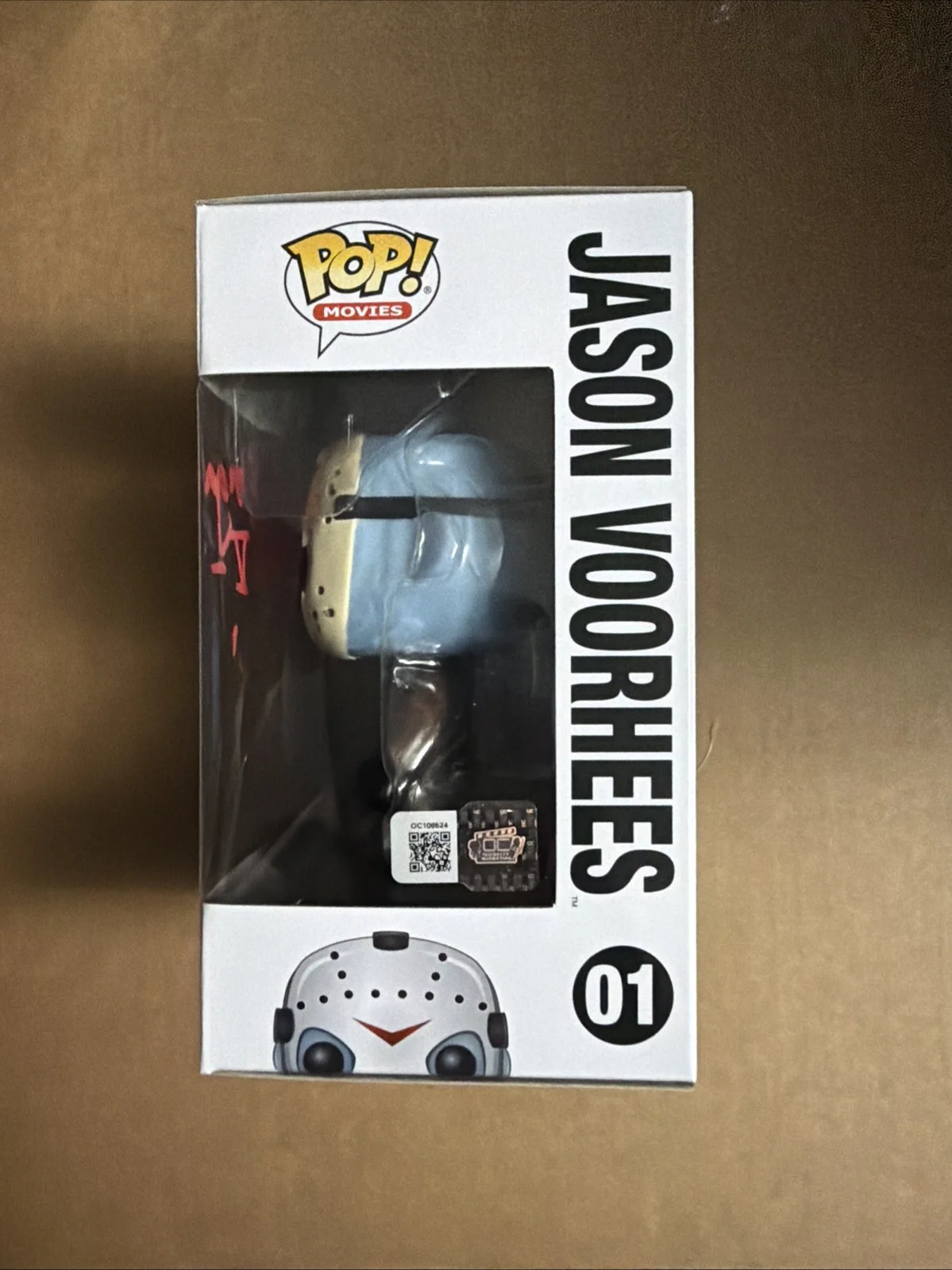Tom Morga — Tom Morga Signed/Autographed Jason Funko Pop! Friday The 13th. OCCM COA., изображение 2