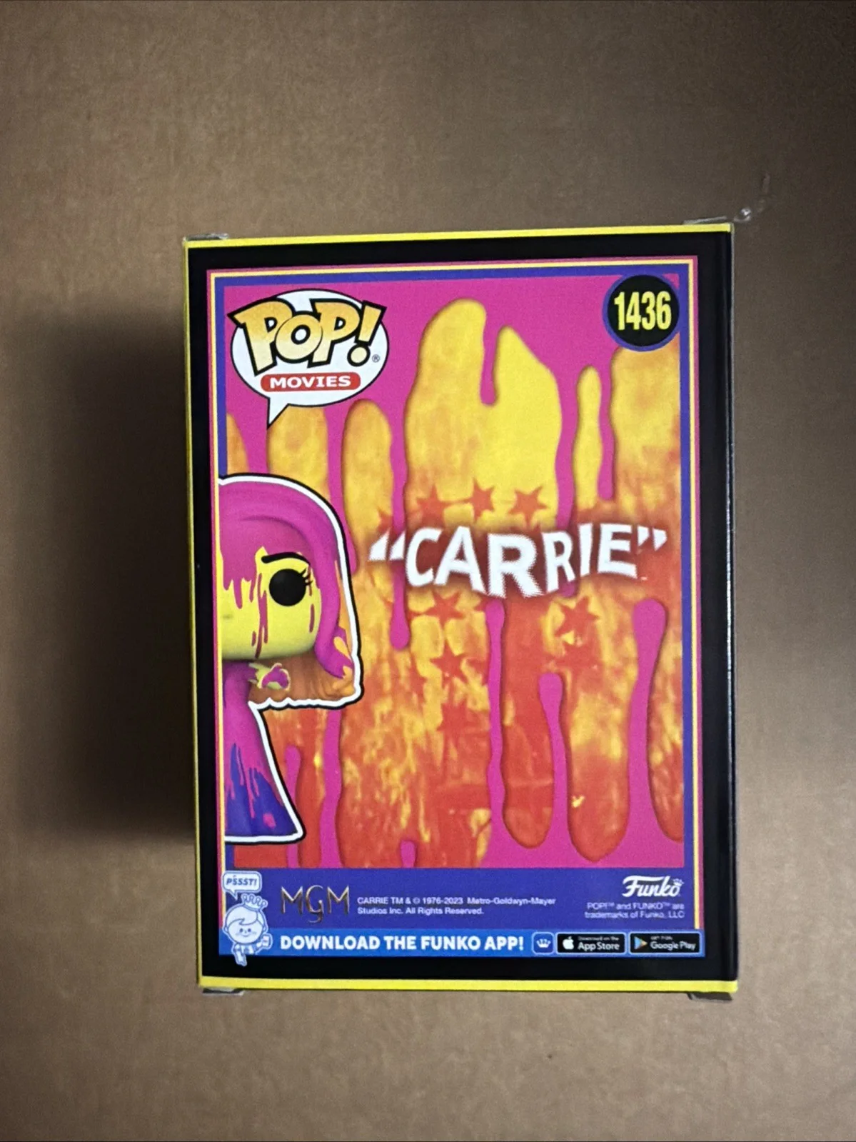 Sissy Spacek Signed/Autographed BL Carrie Funko Pop! OCCM COA., image 3