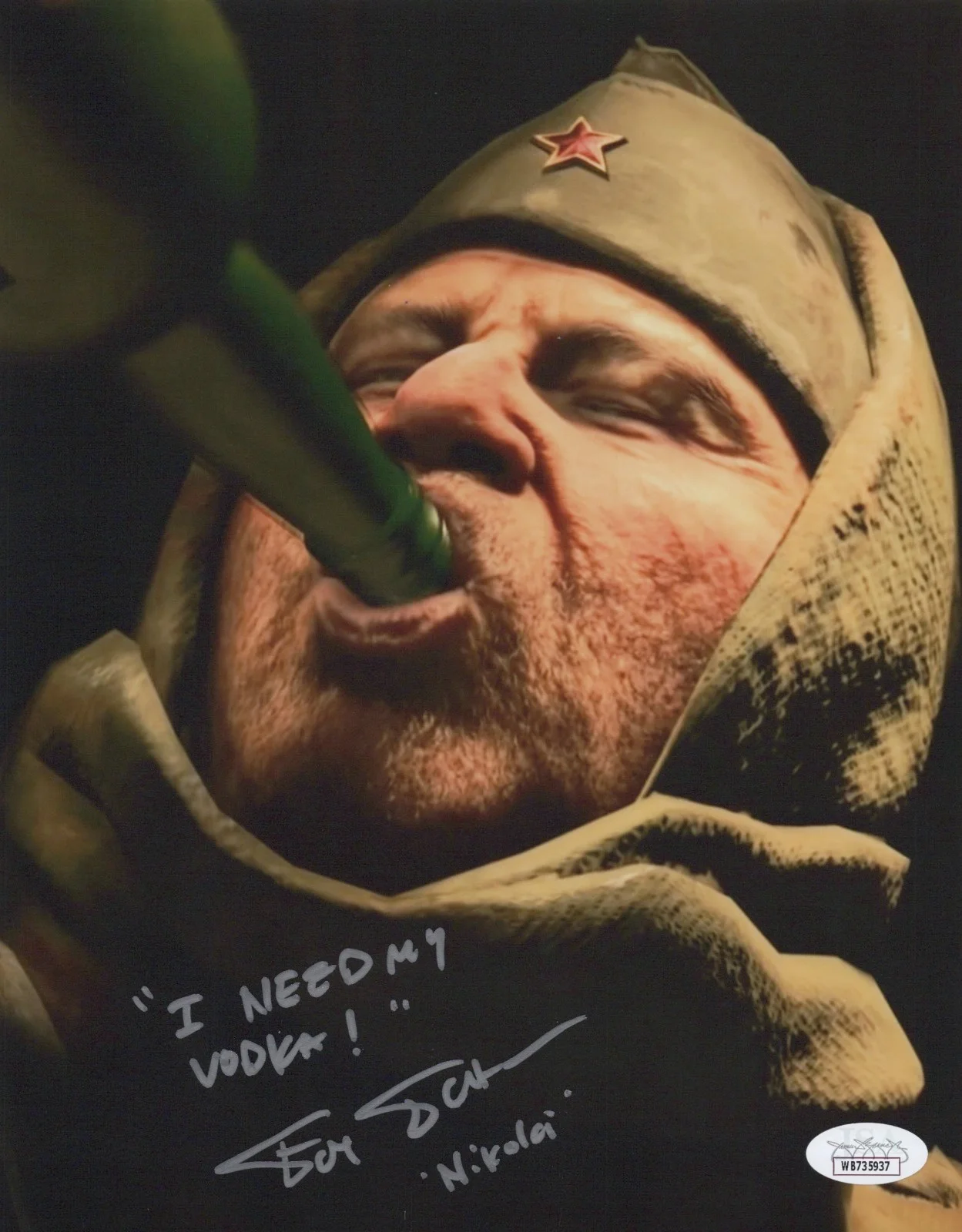 Fred Tatasciore — Fred Tatasciore Signed 8x10 Call of Duty Zombies Nikolai Autograph Photo JSA COA