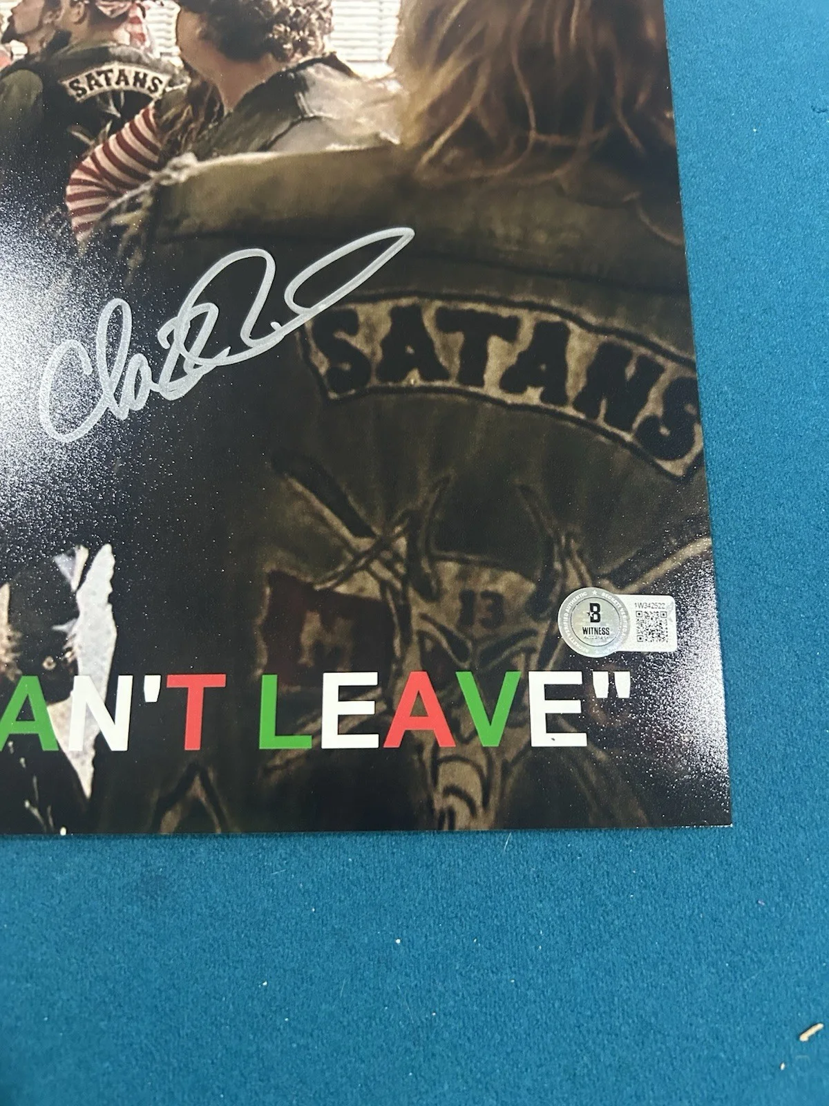 Chaz Palminteri Signed 11x14Photo A Bronx Tale. Now Use Can’t Leave Beckett Wit, image 2