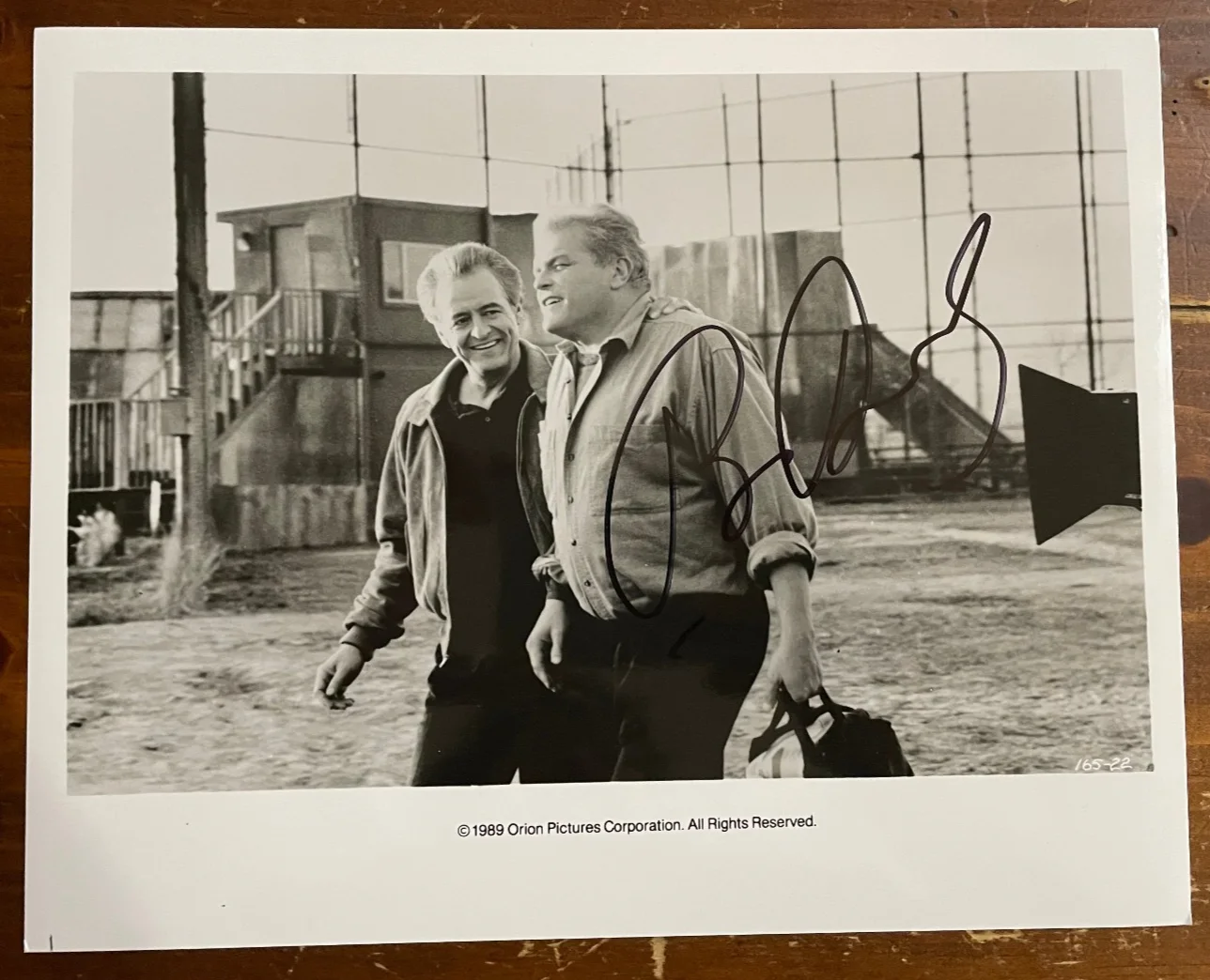 Brian Dennehy — Brian Dennehy Signed Autograph 10x8 Color Glossy Photograph