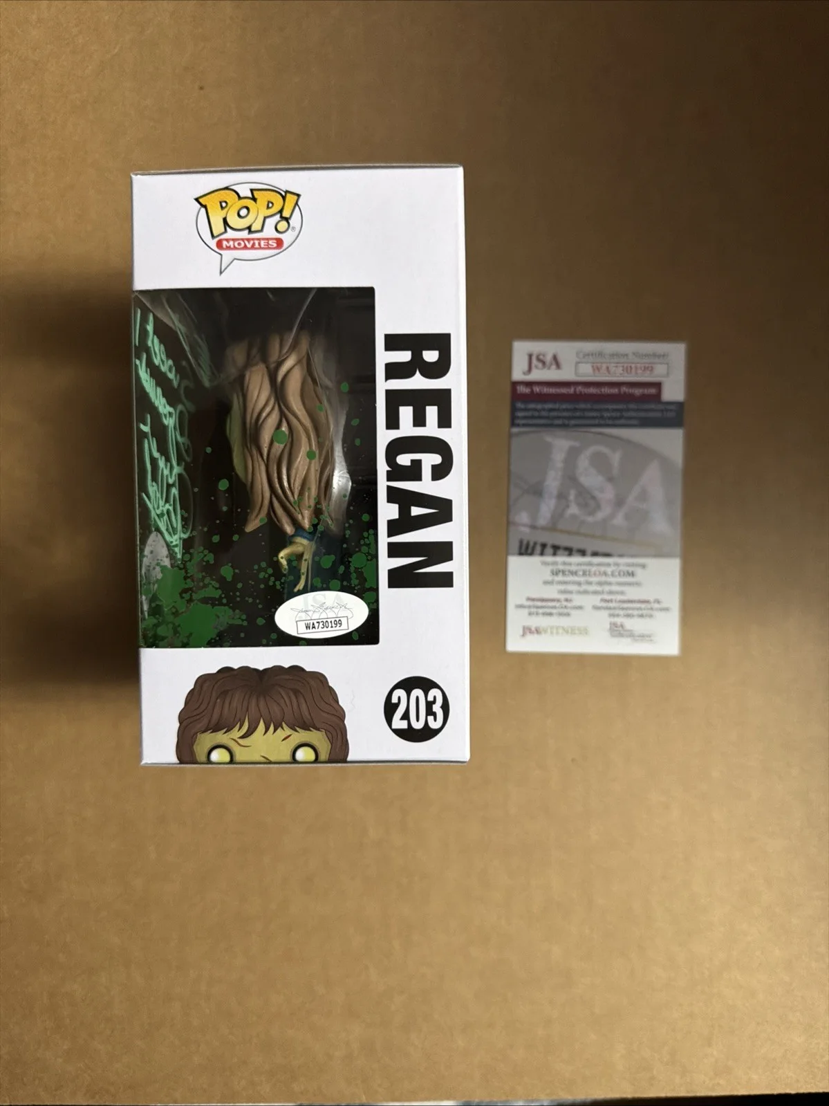 Linda Blair — Linda Blair Signed/Autographed Regan Funko Pop! The Exorcist. JSA Witness COA, изображение 2