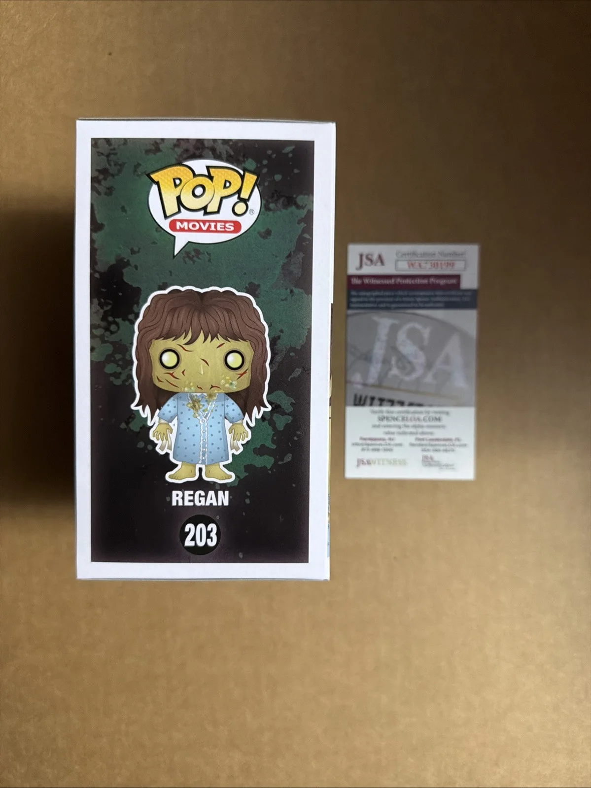 Linda Blair — Linda Blair Signed/Autographed Regan Funko Pop! The Exorcist. JSA Witness COA, изображение 4