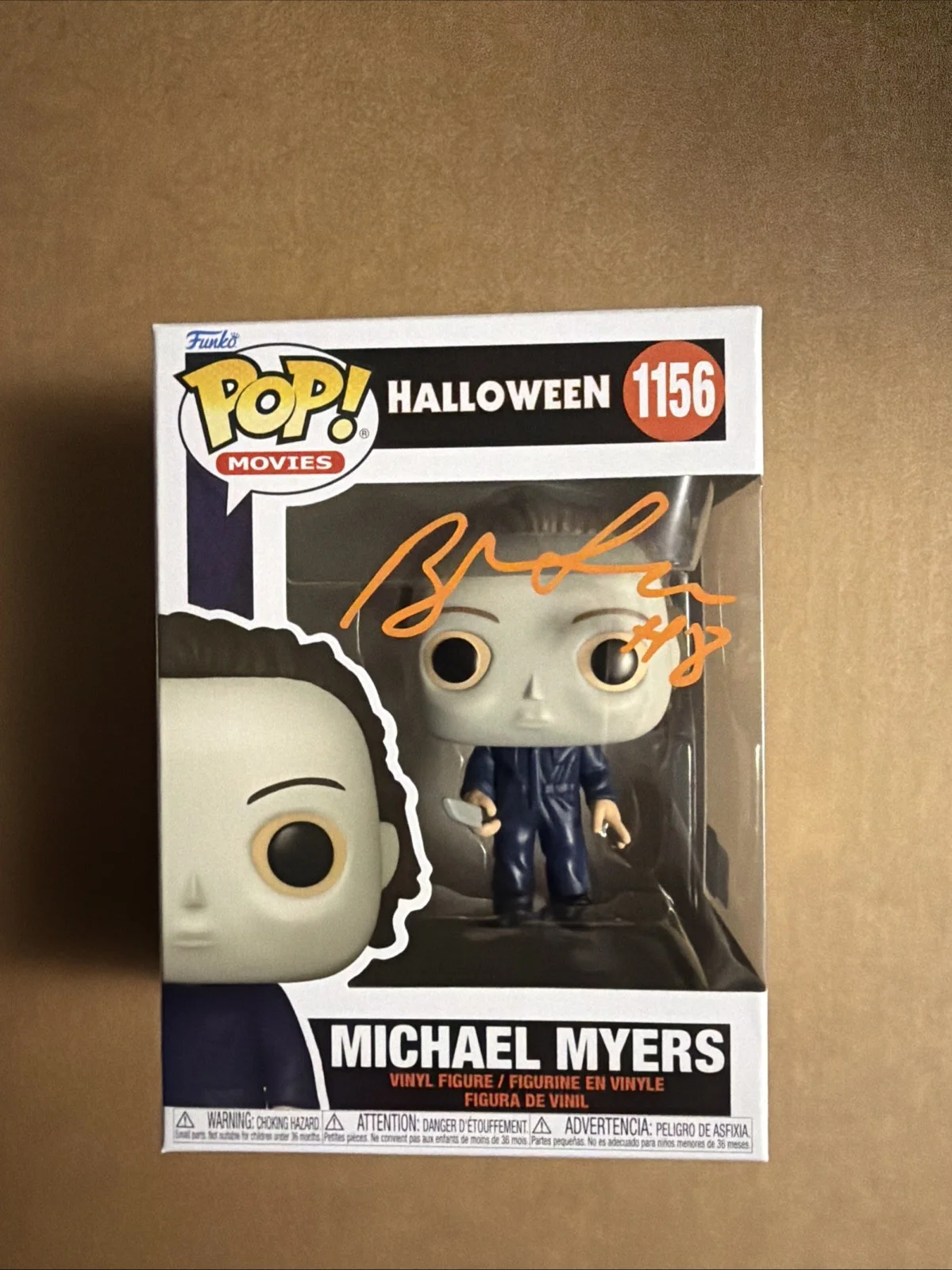 Brad Loree — Brad Loree Signed/Autographed Michael Myers Funko Pop! Halloween. OCCM COA